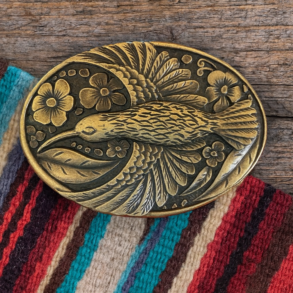 Hummingbird Belt Buckle