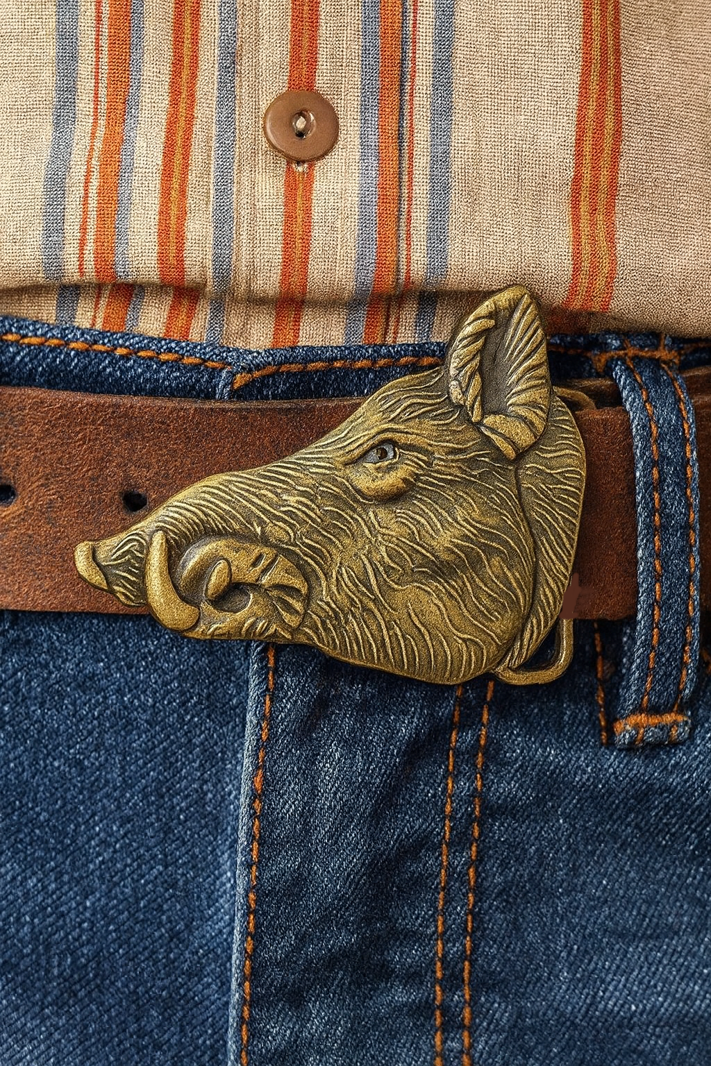 Hog Belt Buckle