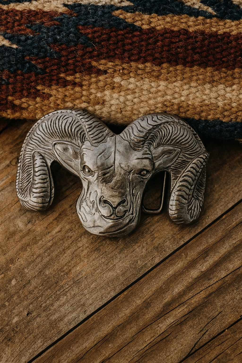 Bighorn Sheep Belt Buckle