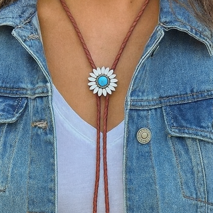 Daisy Bolo tie