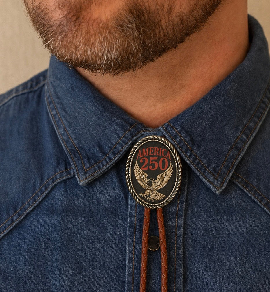 America's Birthday Bolo Tie