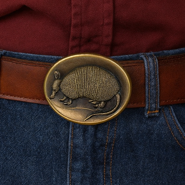 Armadillo Belt Buckle
