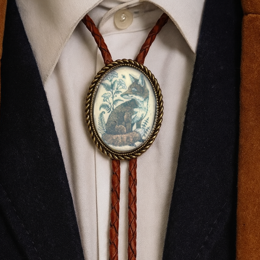 Fox Bolo Tie