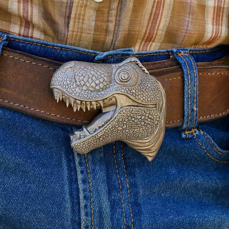 T-Rex Belt Buckle