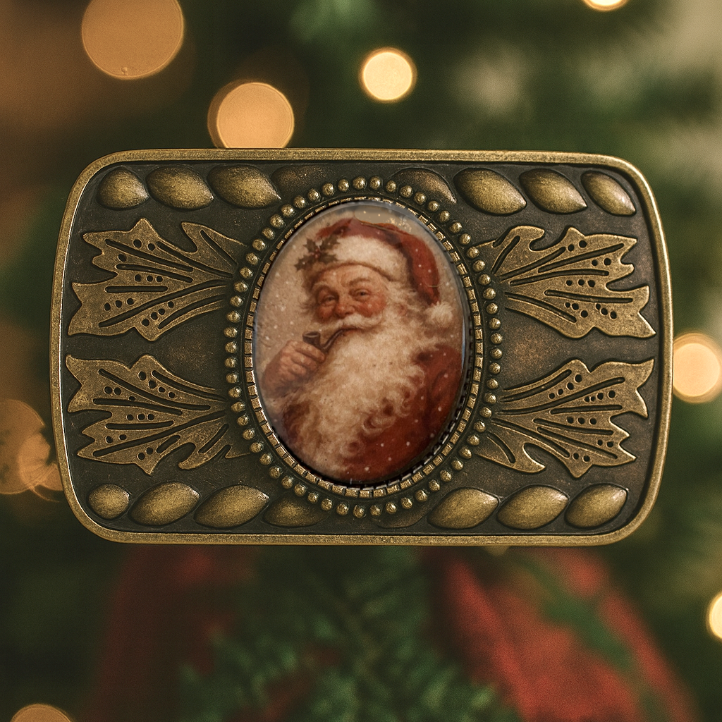 Santa Claus Belt Buckle