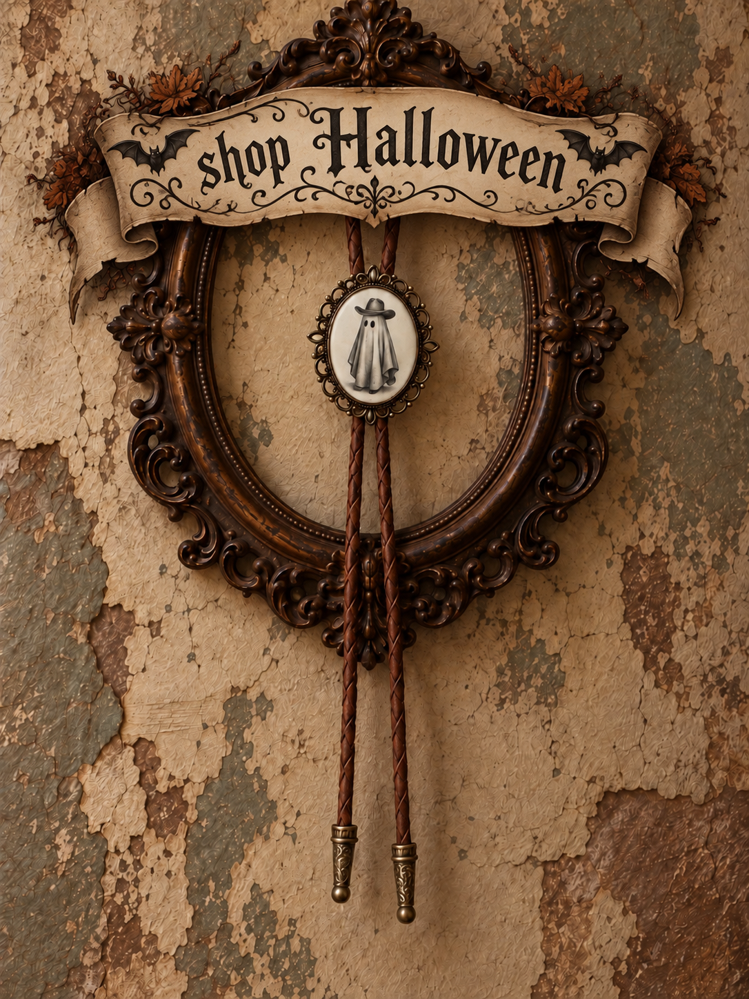 Ghost Bolo Tie