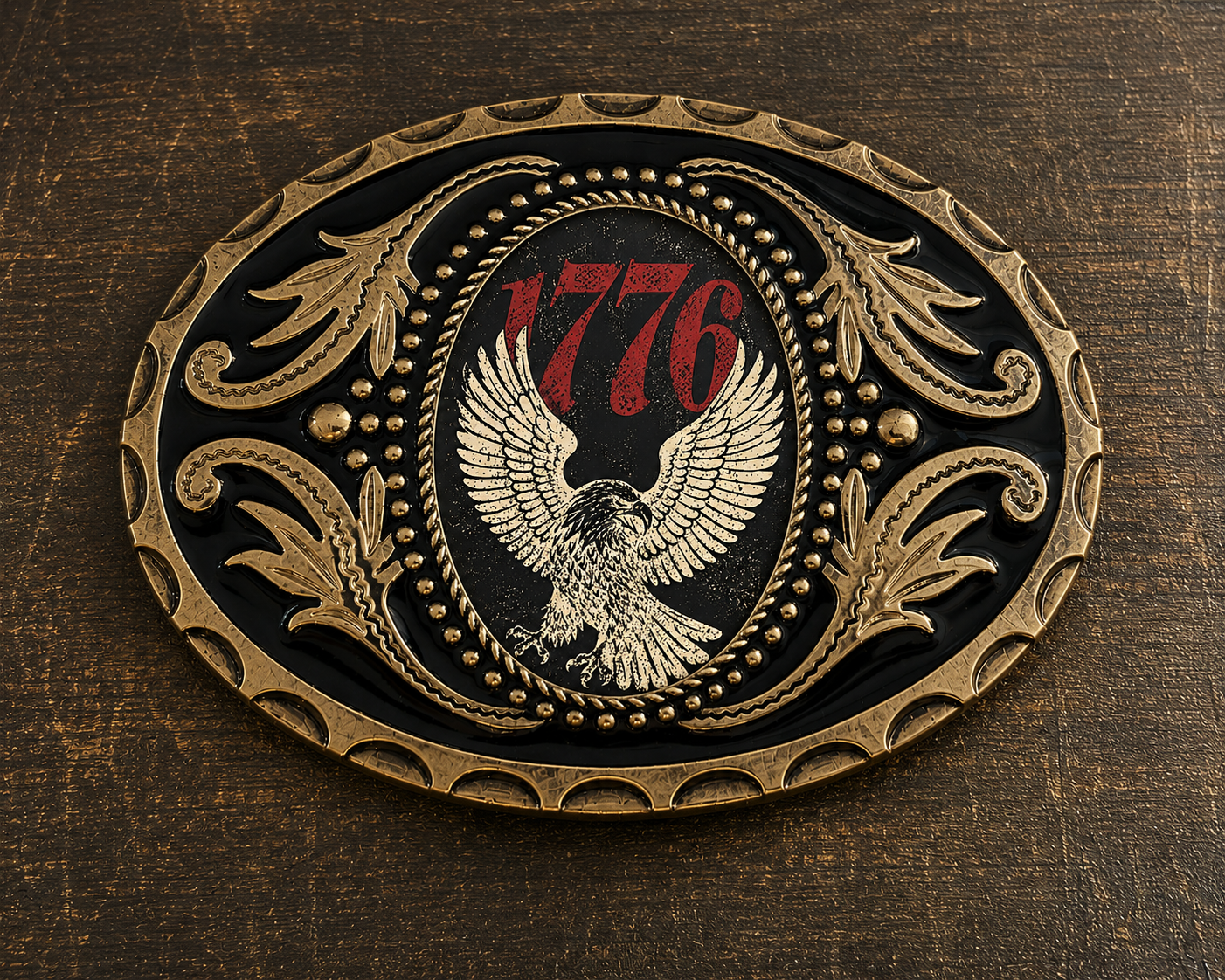 1776 USA Belt Buckle
