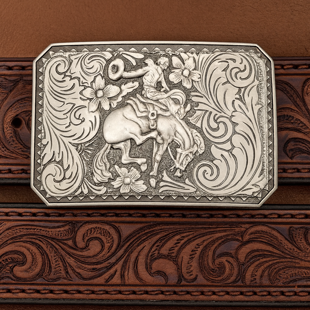 Bronco Belt Buckle