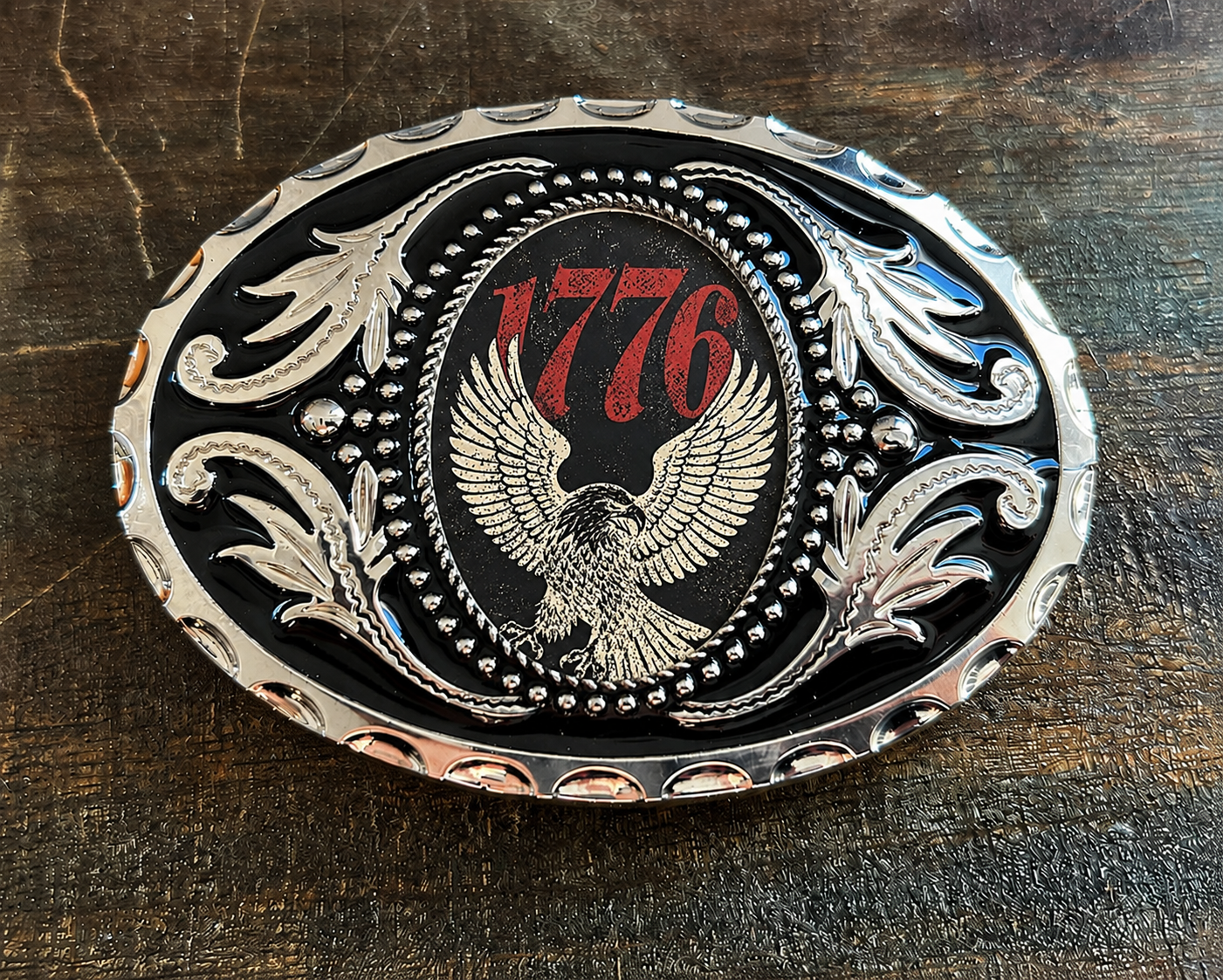 1776 USA Belt Buckle