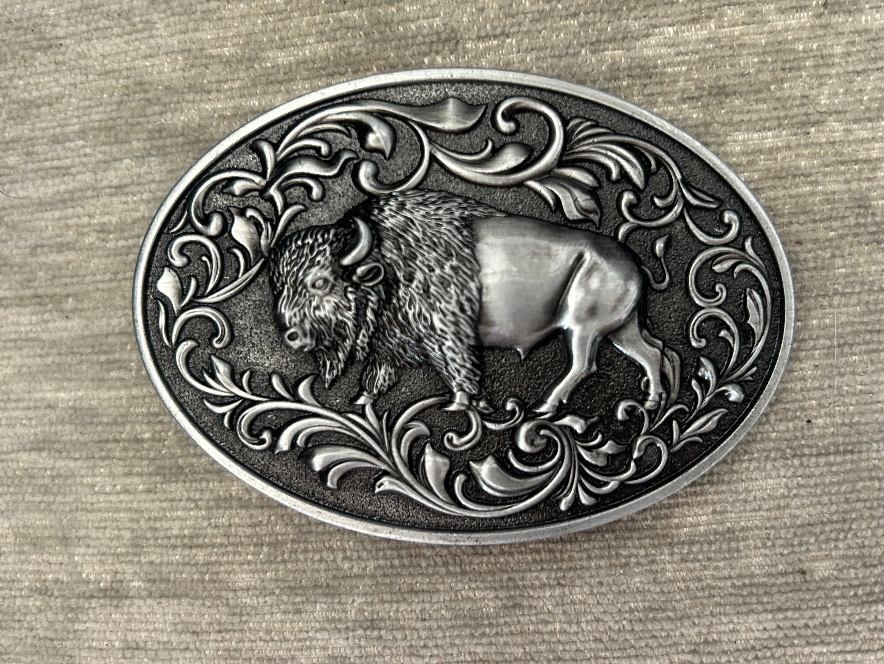 Western Buffalo Belt Buckle
