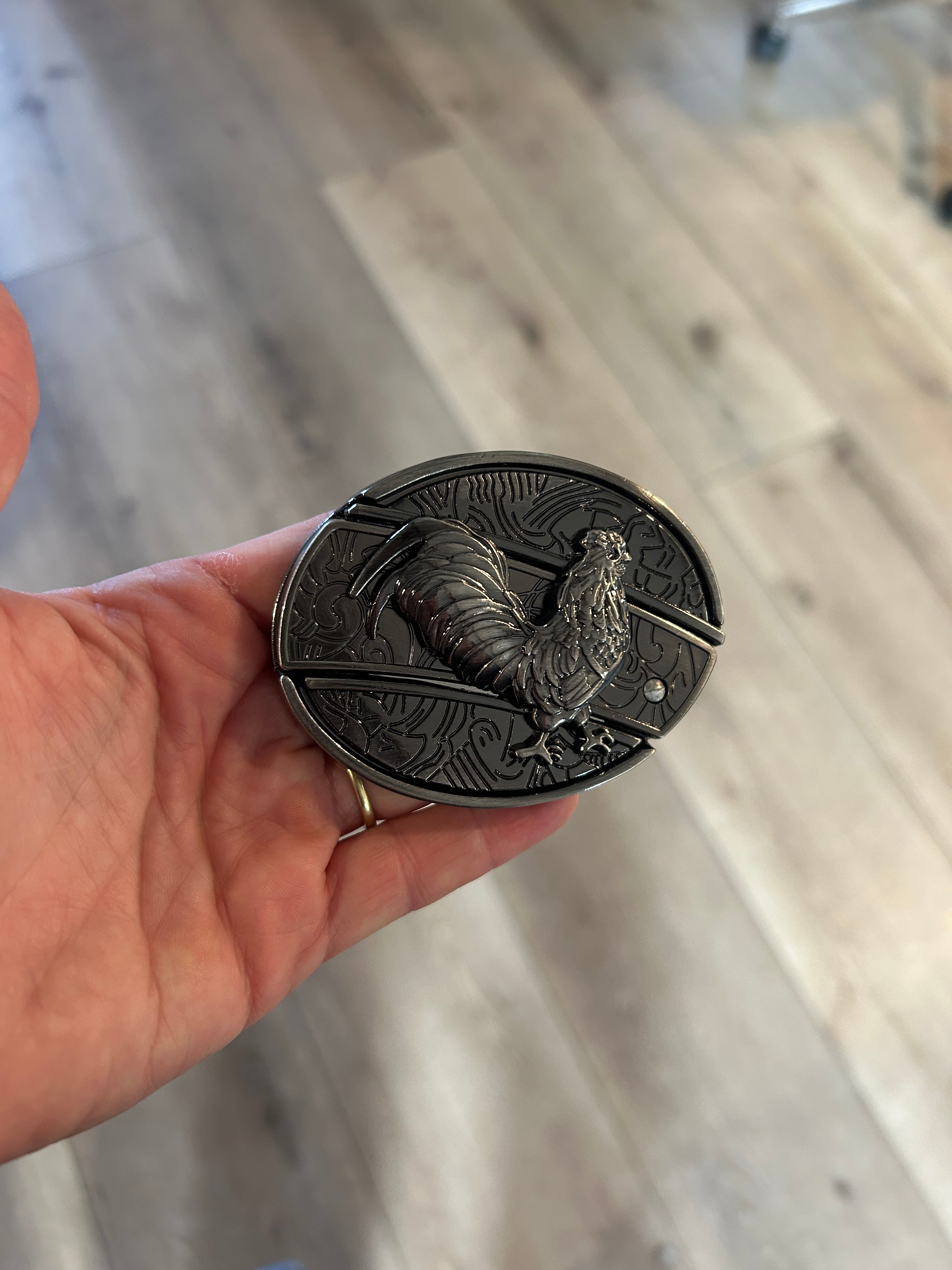 Hidden Tool Utility Belt Buckle - Rooster