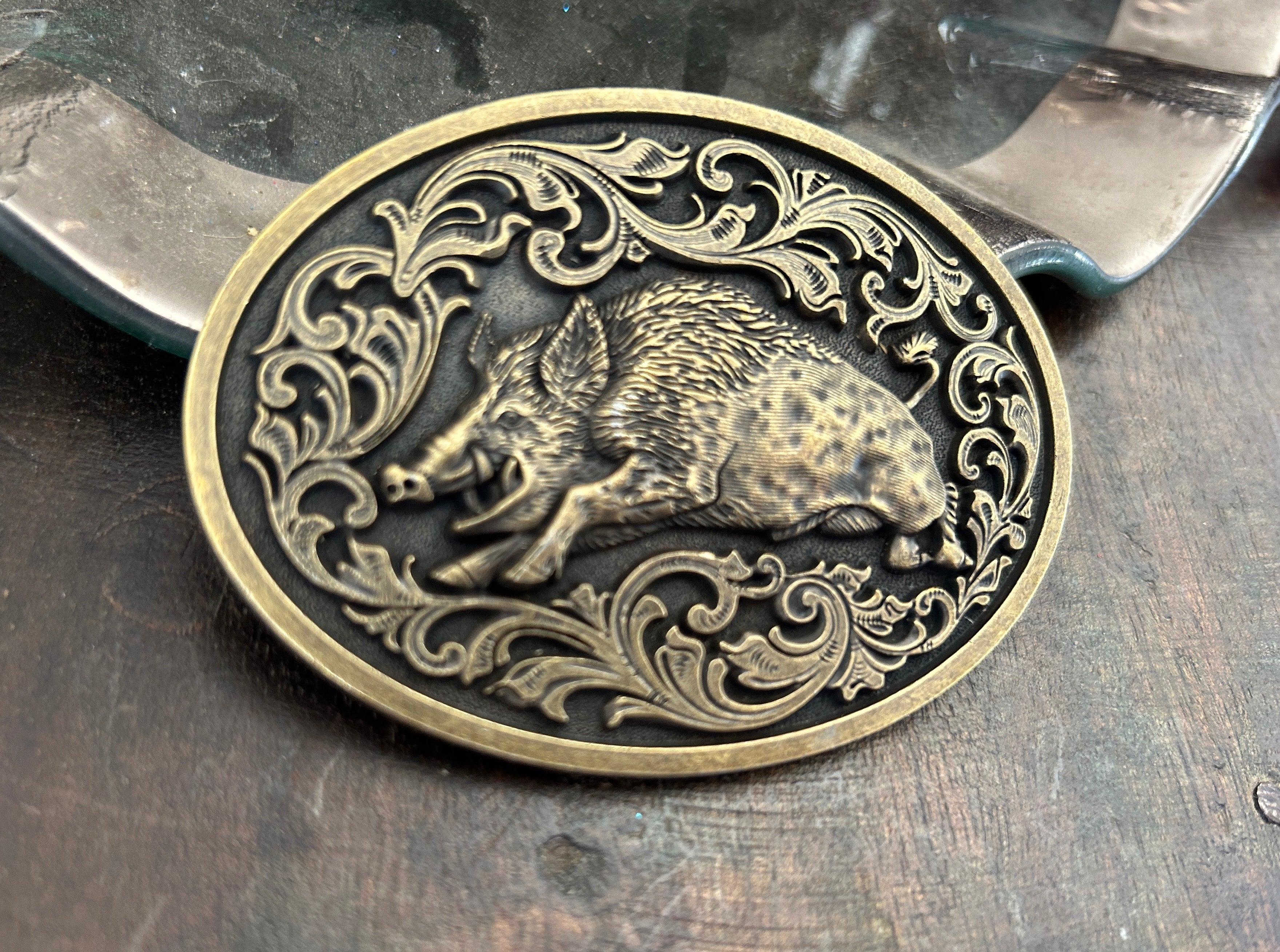 Hog shop belt buckles