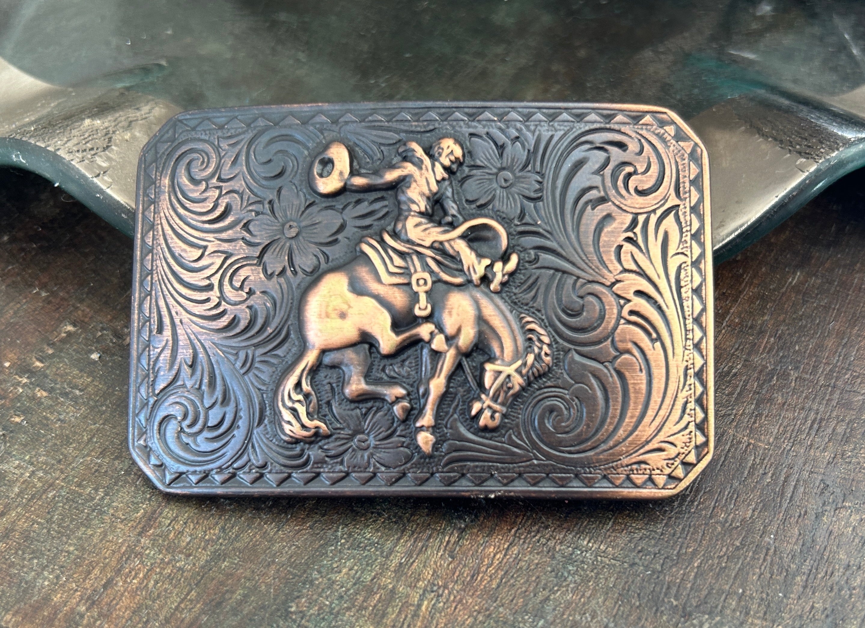 Copper Bronco Buckle