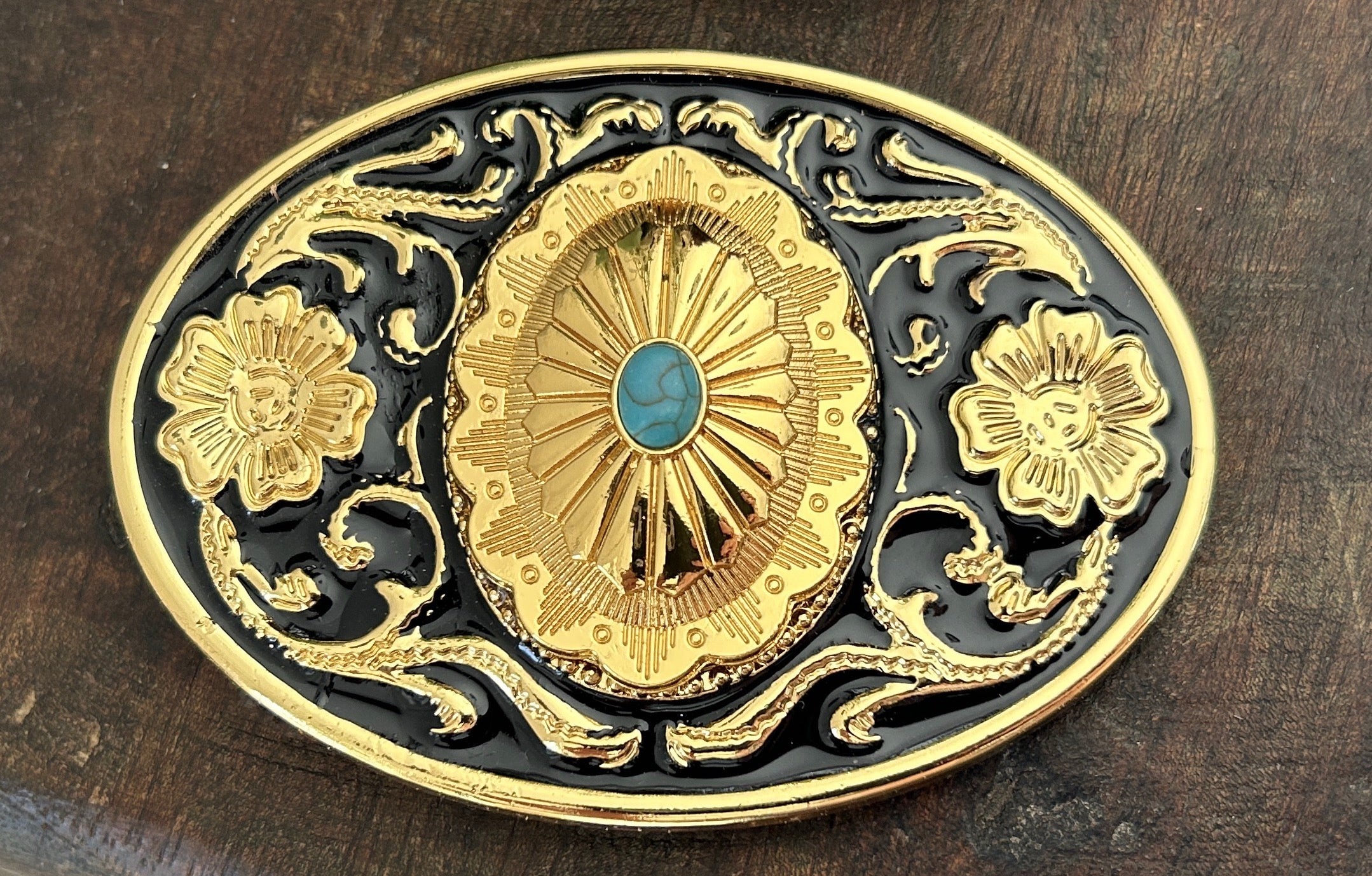 Golden Bolo & Buckle Set
