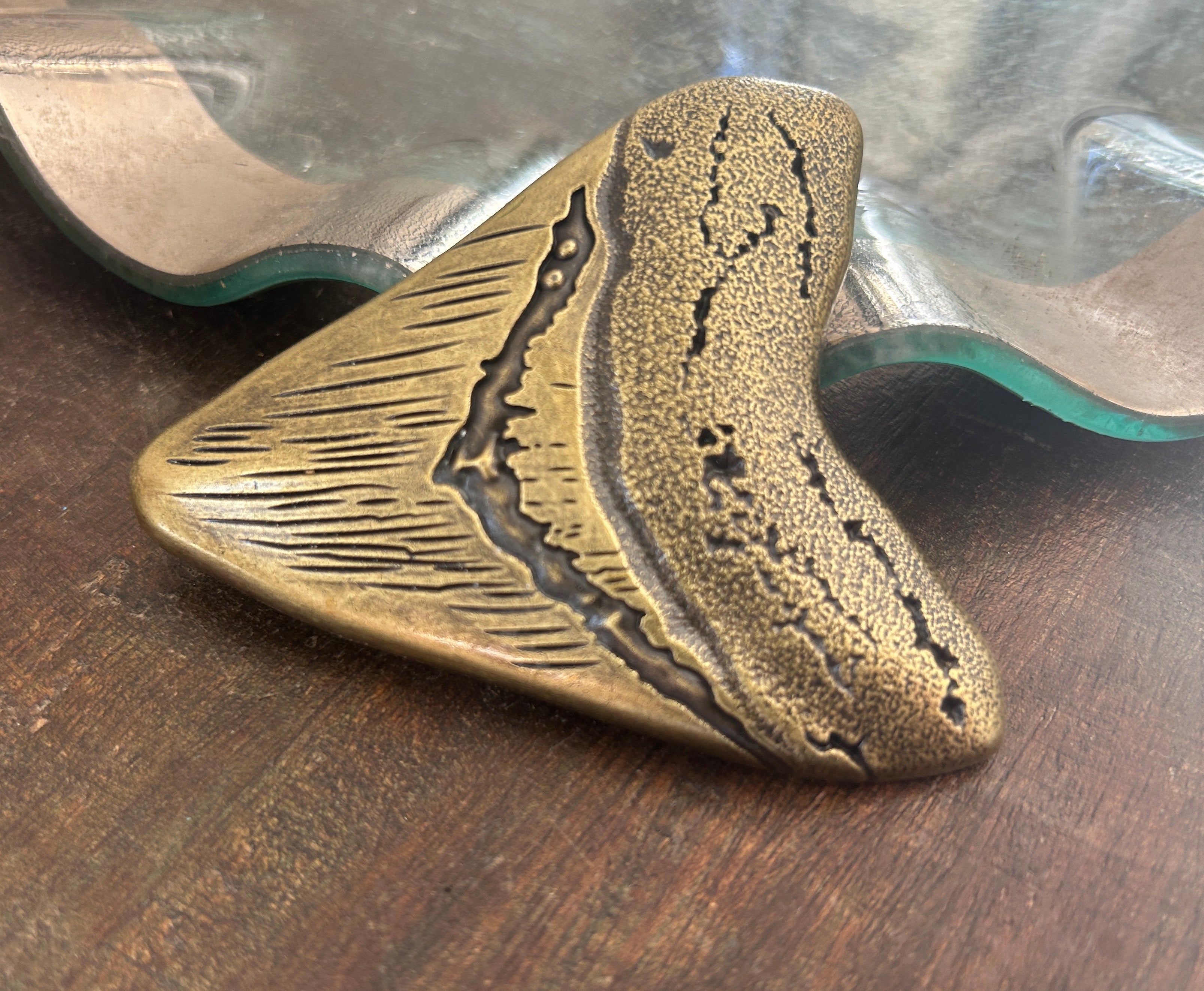 Large Megalodon Belt Buckle