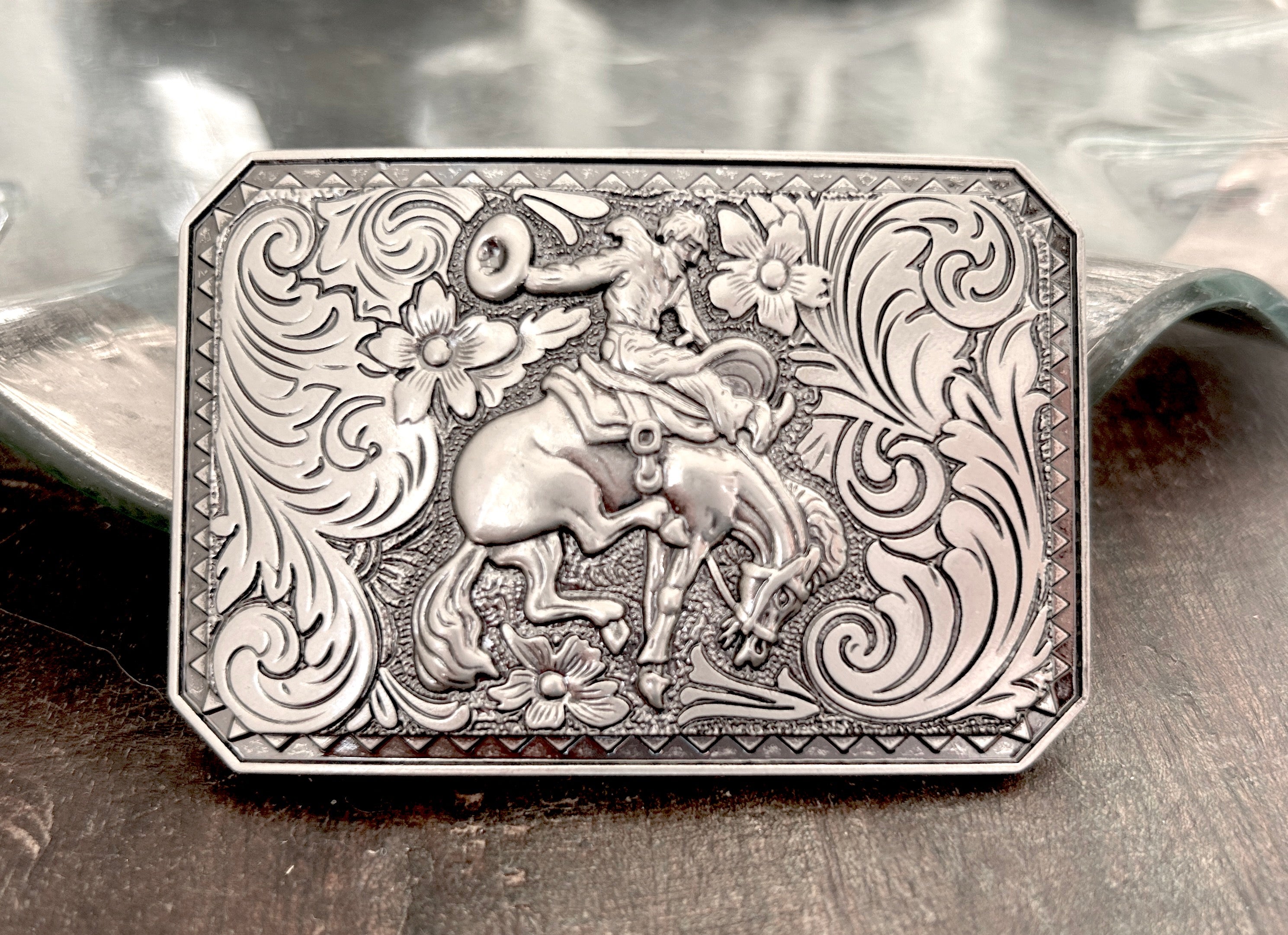 Bronco Belt Buckle