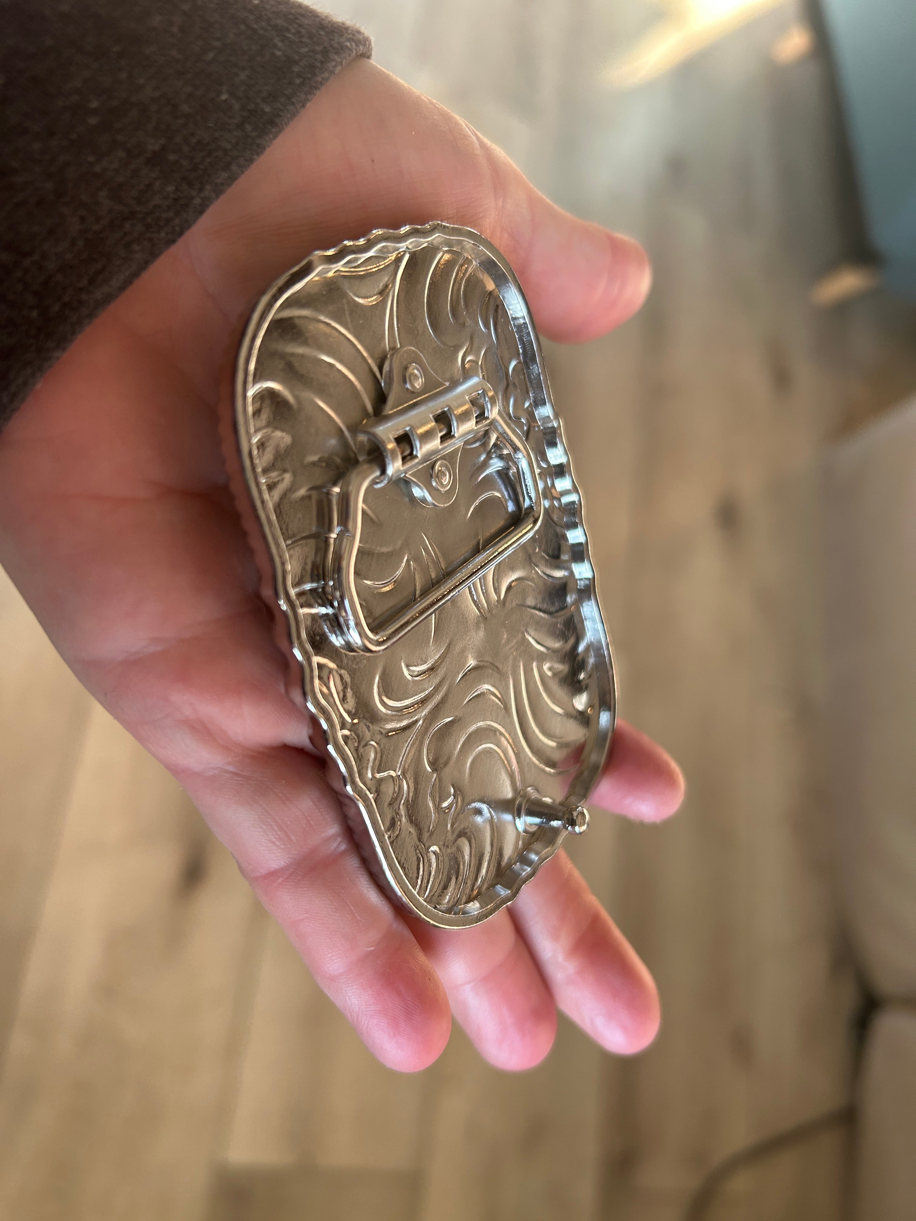 Banjo Bear Belt Buckle