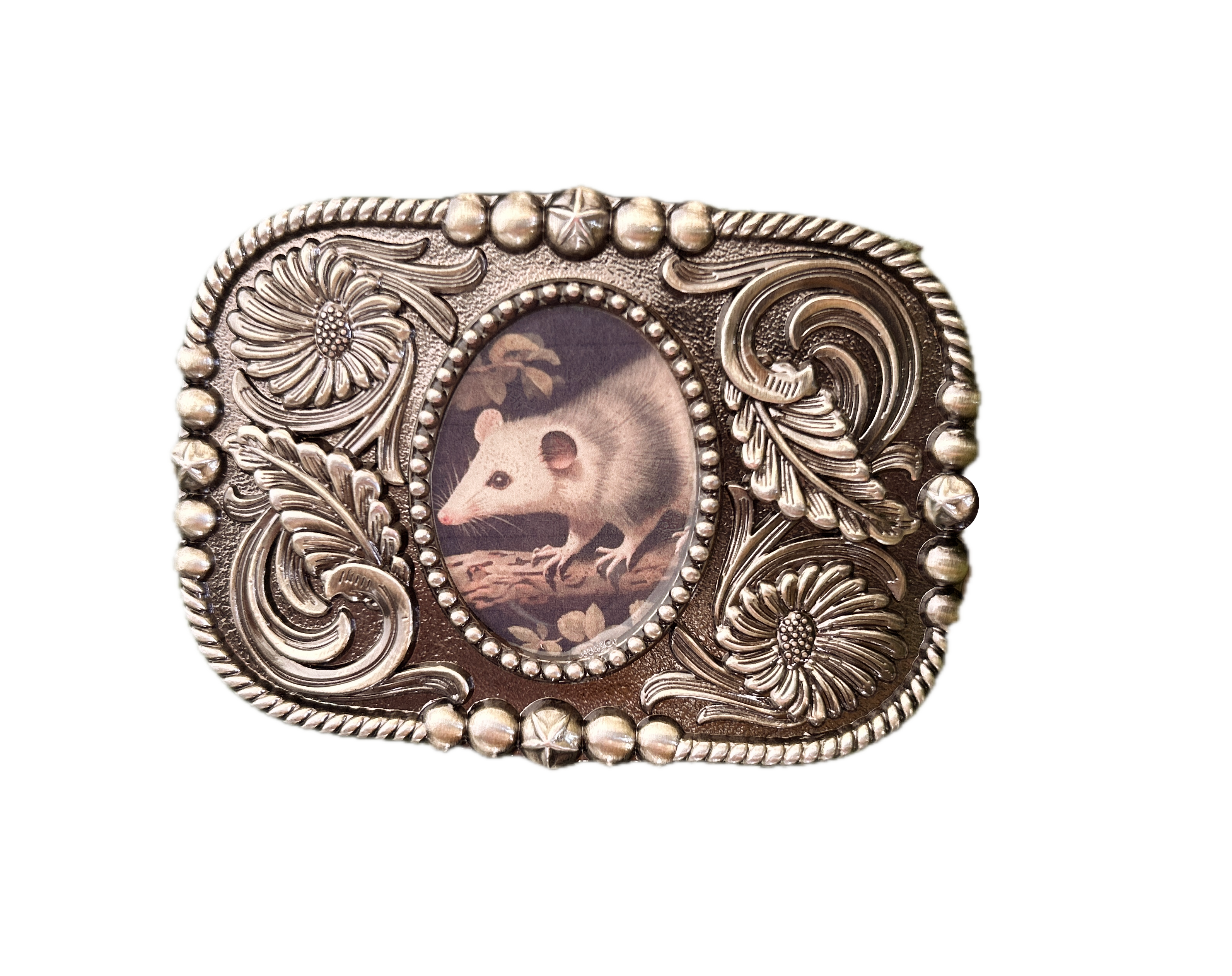 Opossum Belt Buckle