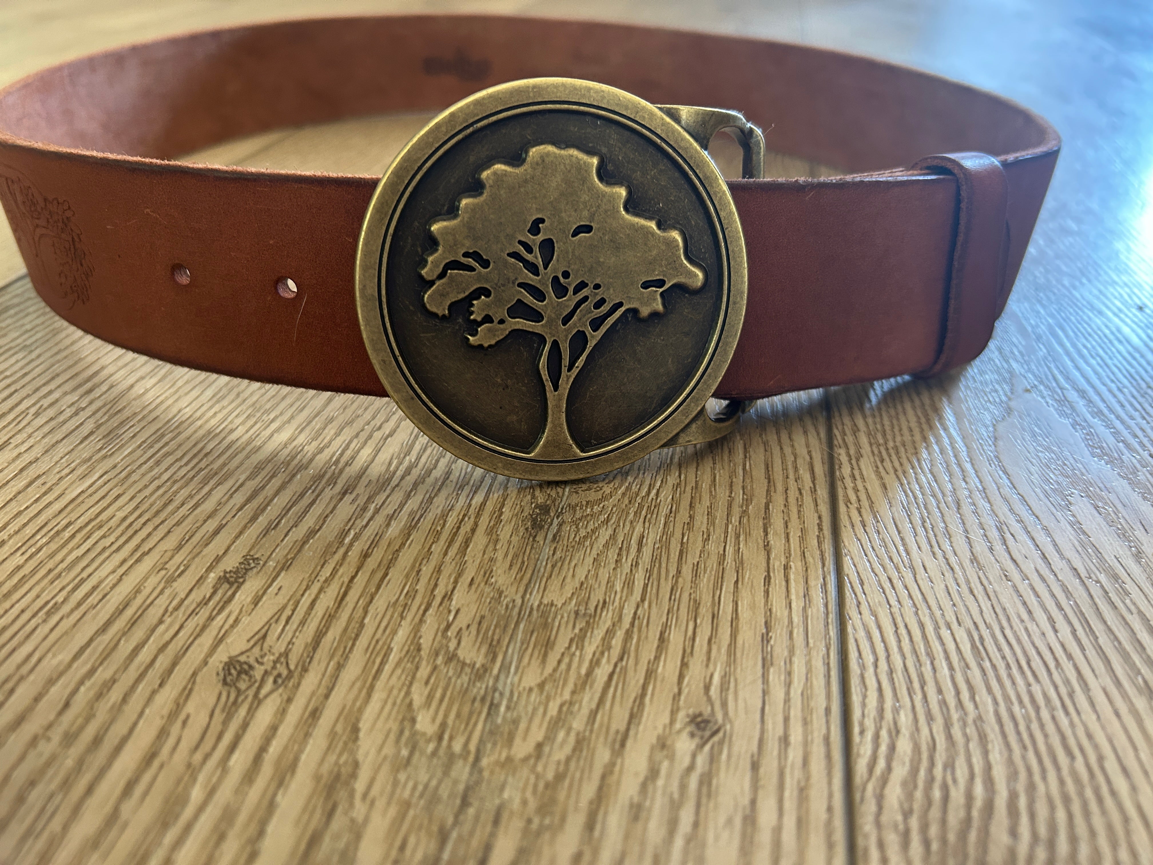 Large Tree Belt Buckle