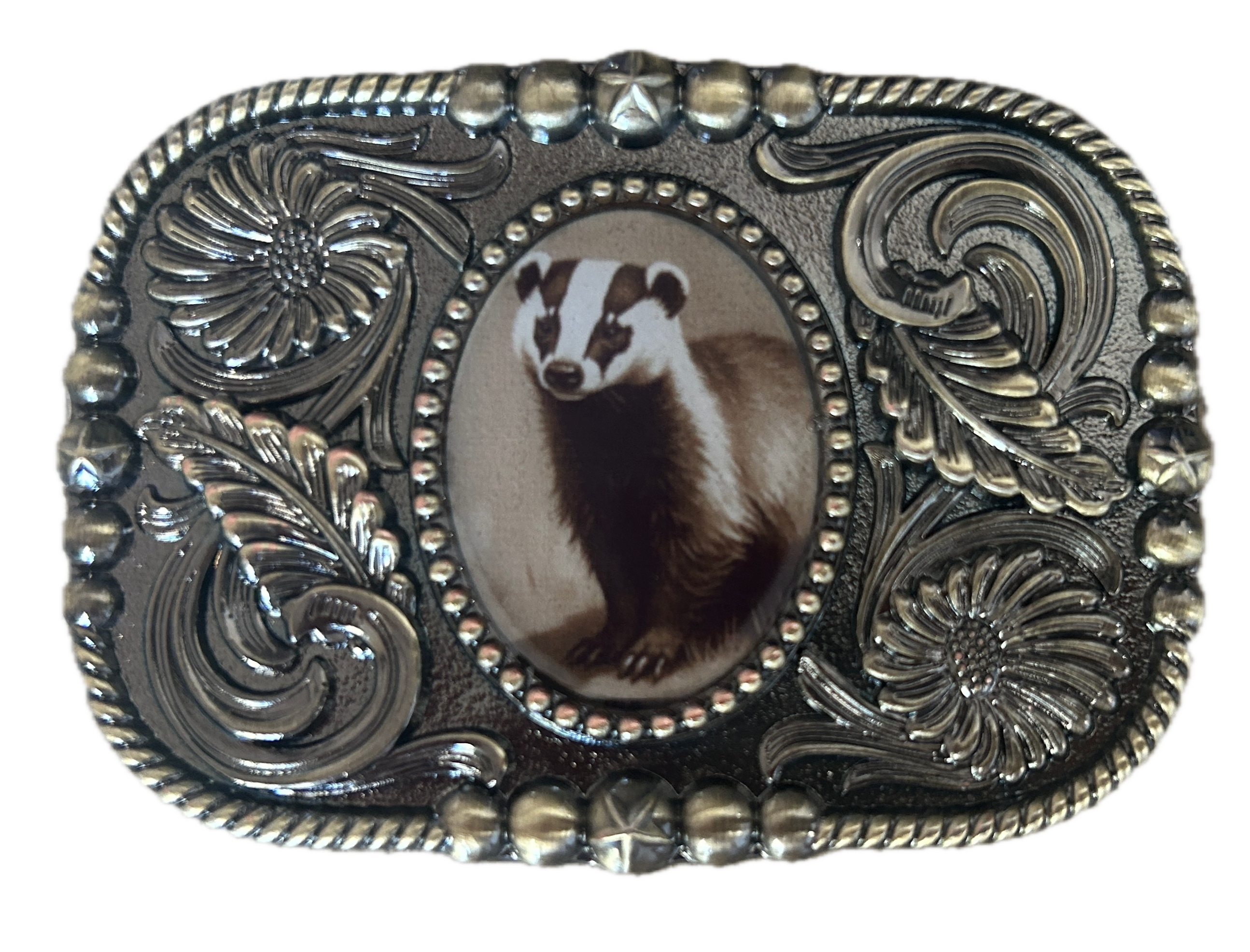 Badger Belt Buckle