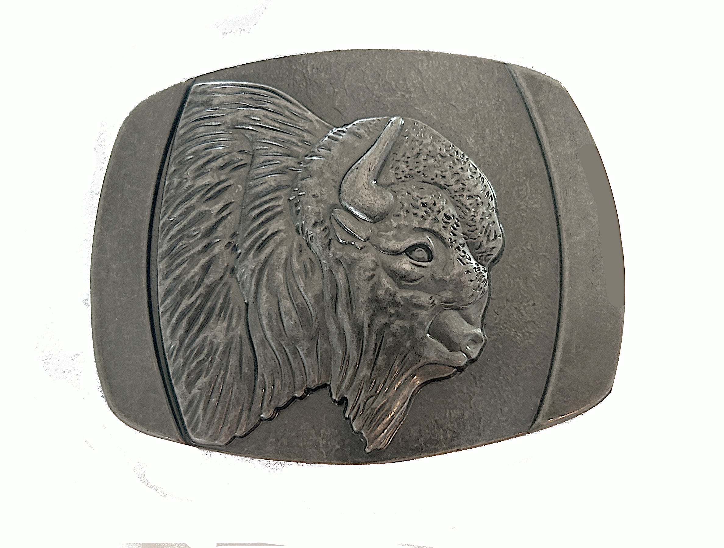 Buffalo Head Belt Buckle