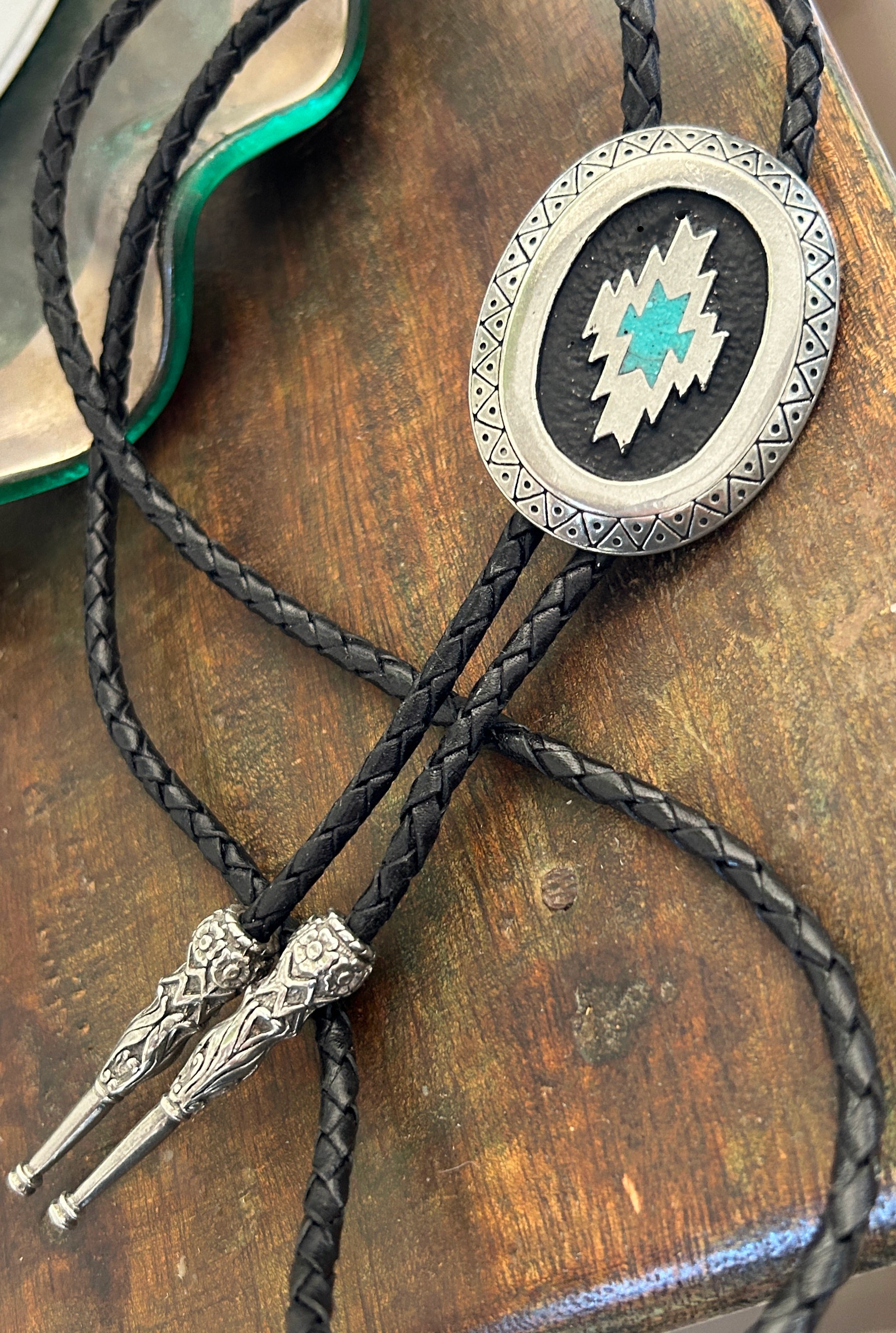 Chevron Bolo Tie