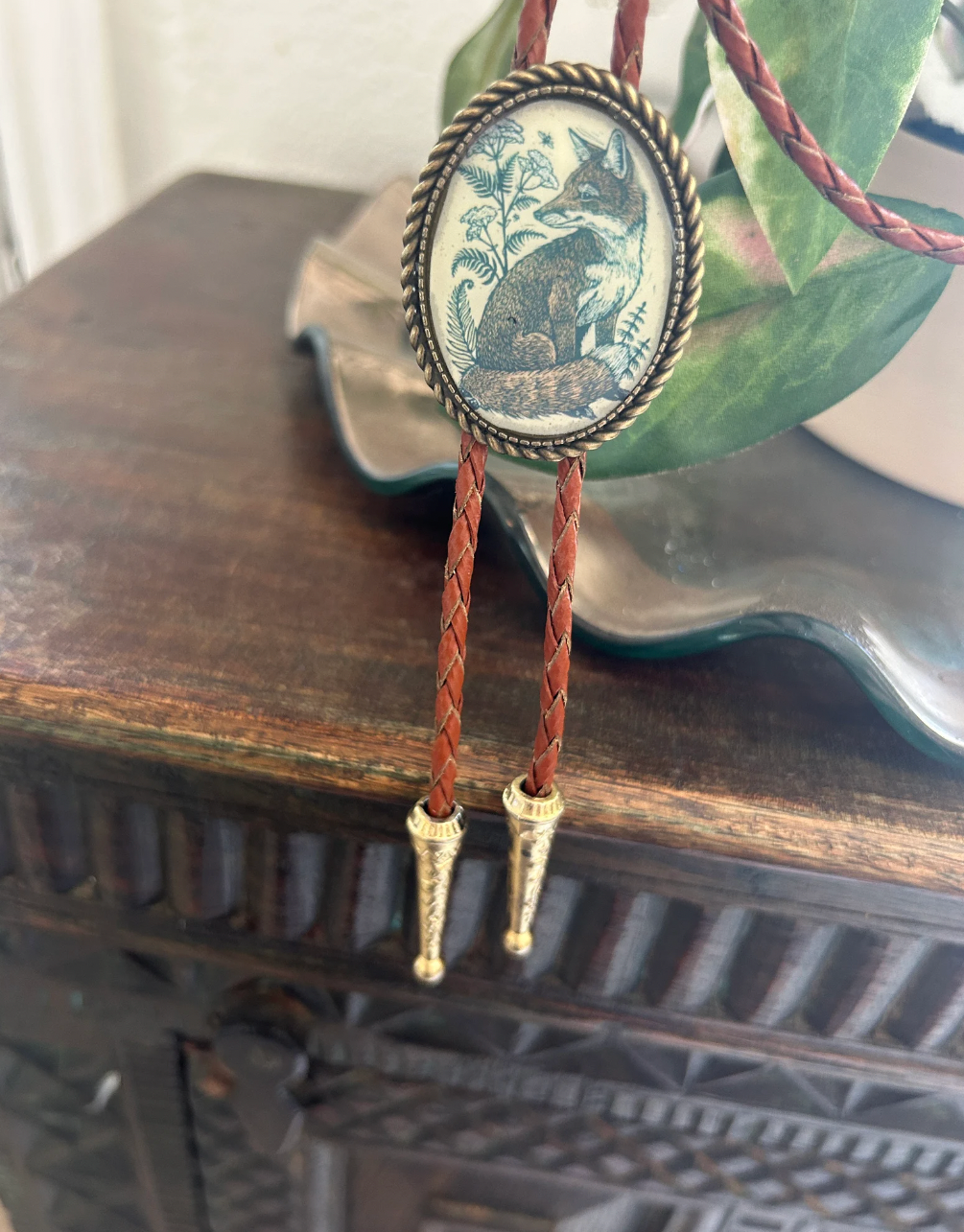 Fox Bolo Tie