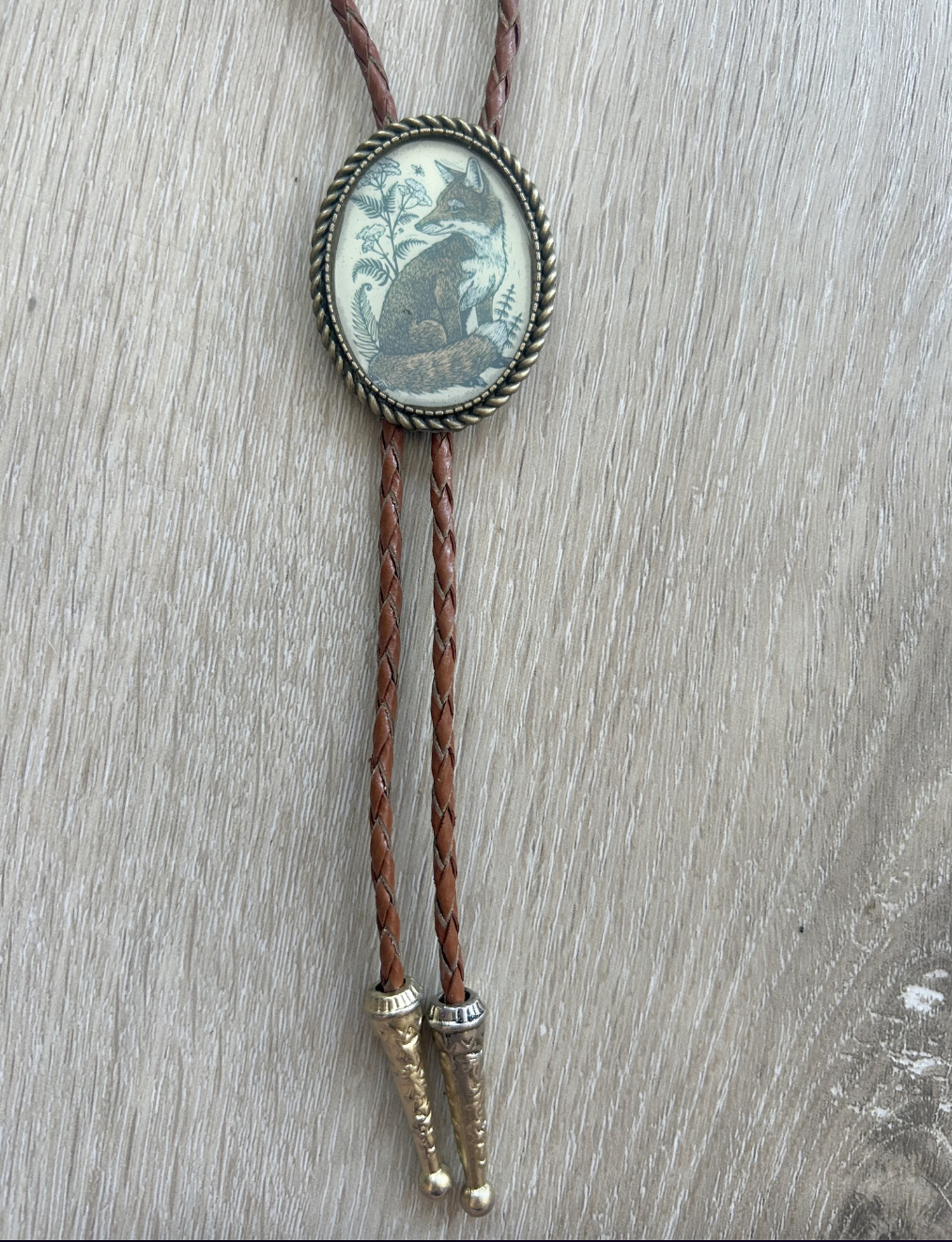 Fox Bolo Tie