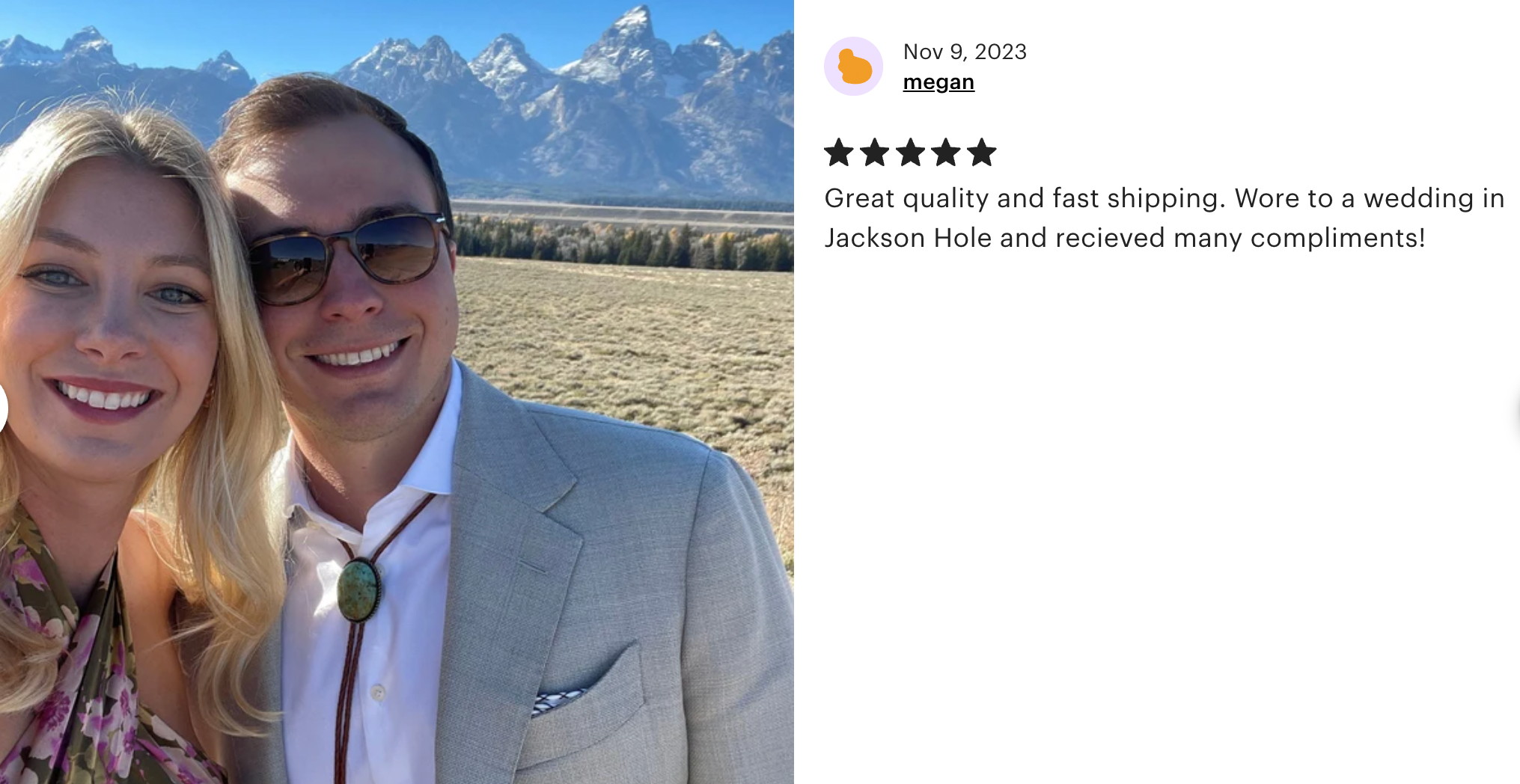 Southwestern Turquoise Flecked Bolo Tie