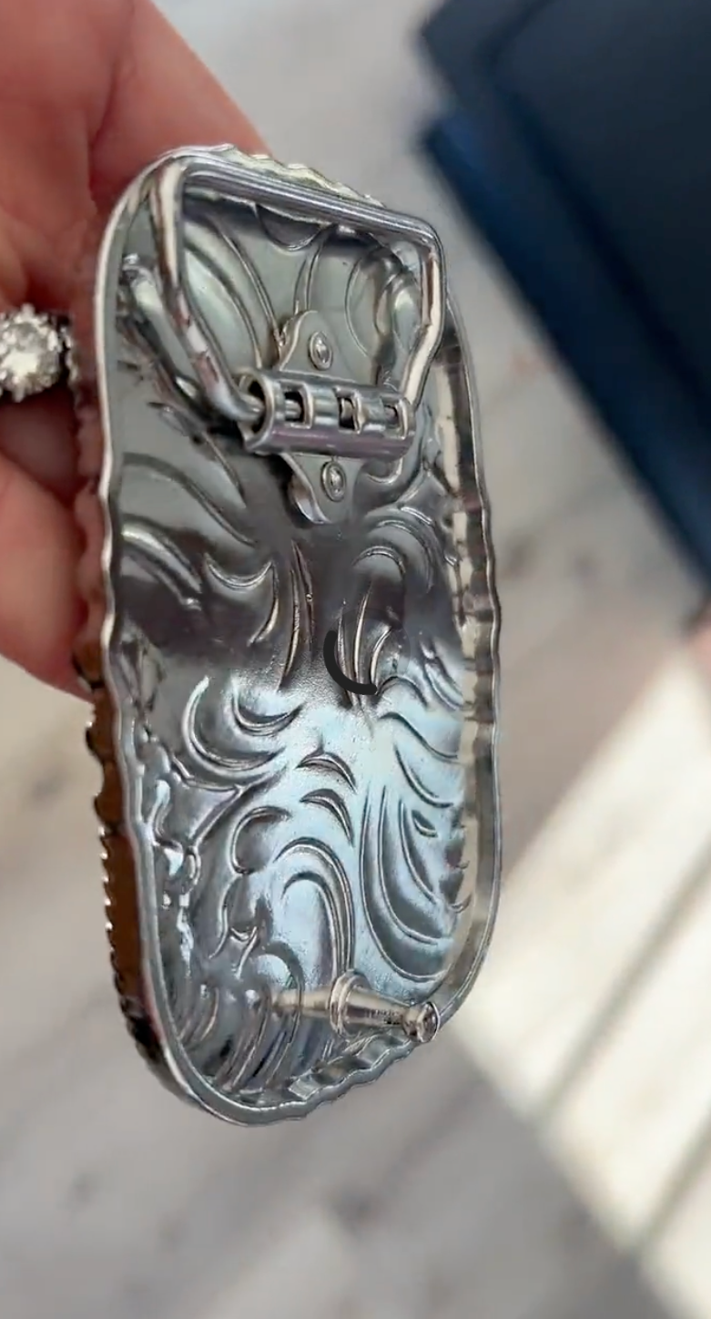 Cat Cowgirl Belt Buckle