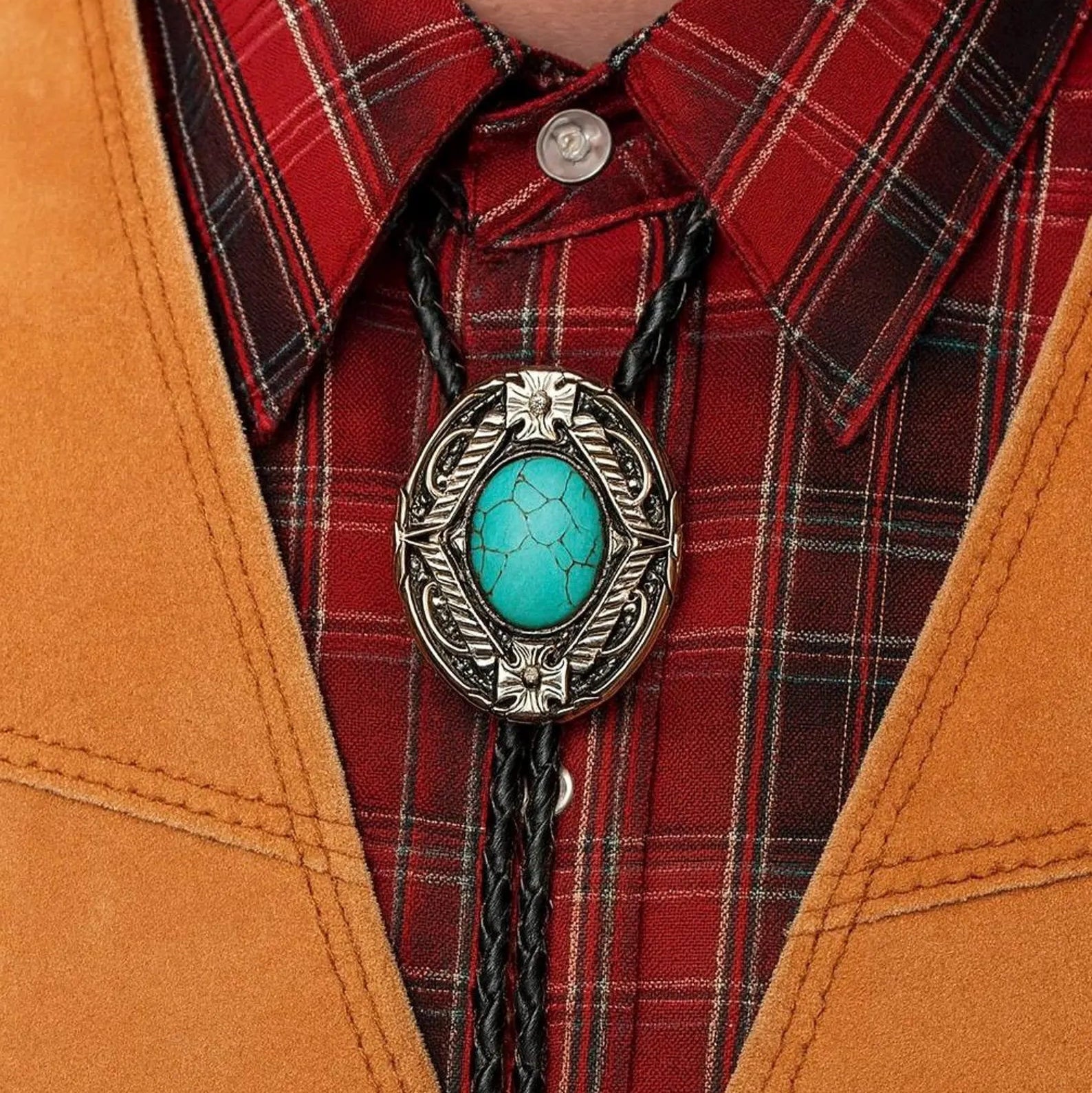 Turquoise Frame Bolo