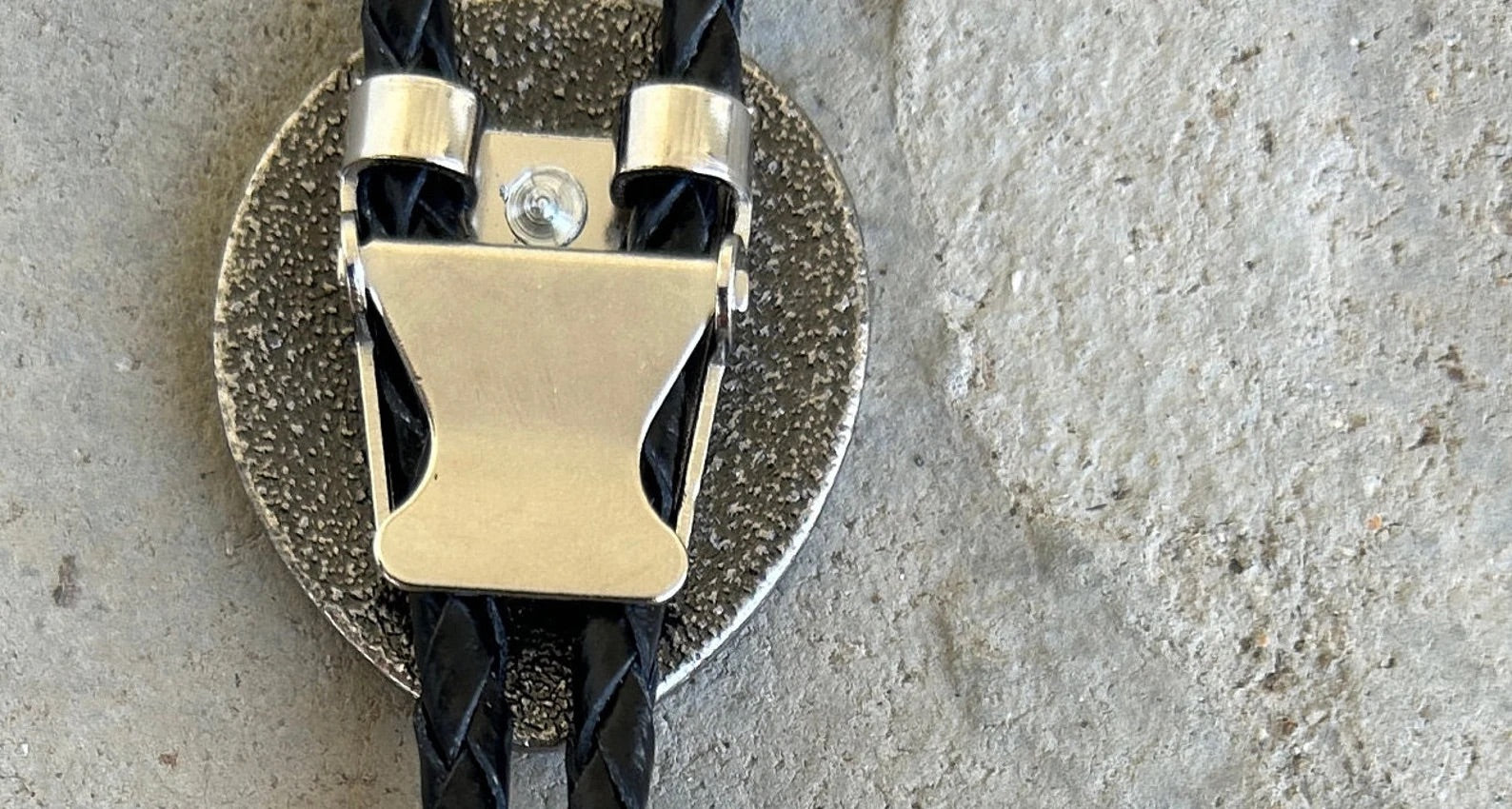 Golden Pine Tree Bolo Tie