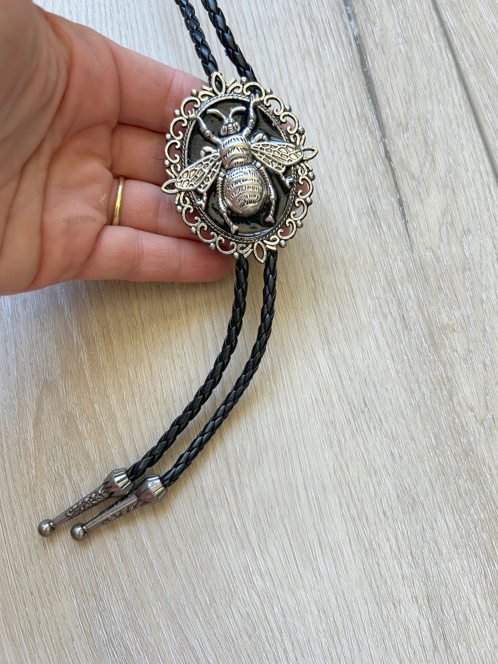 Bee Bolo Tie