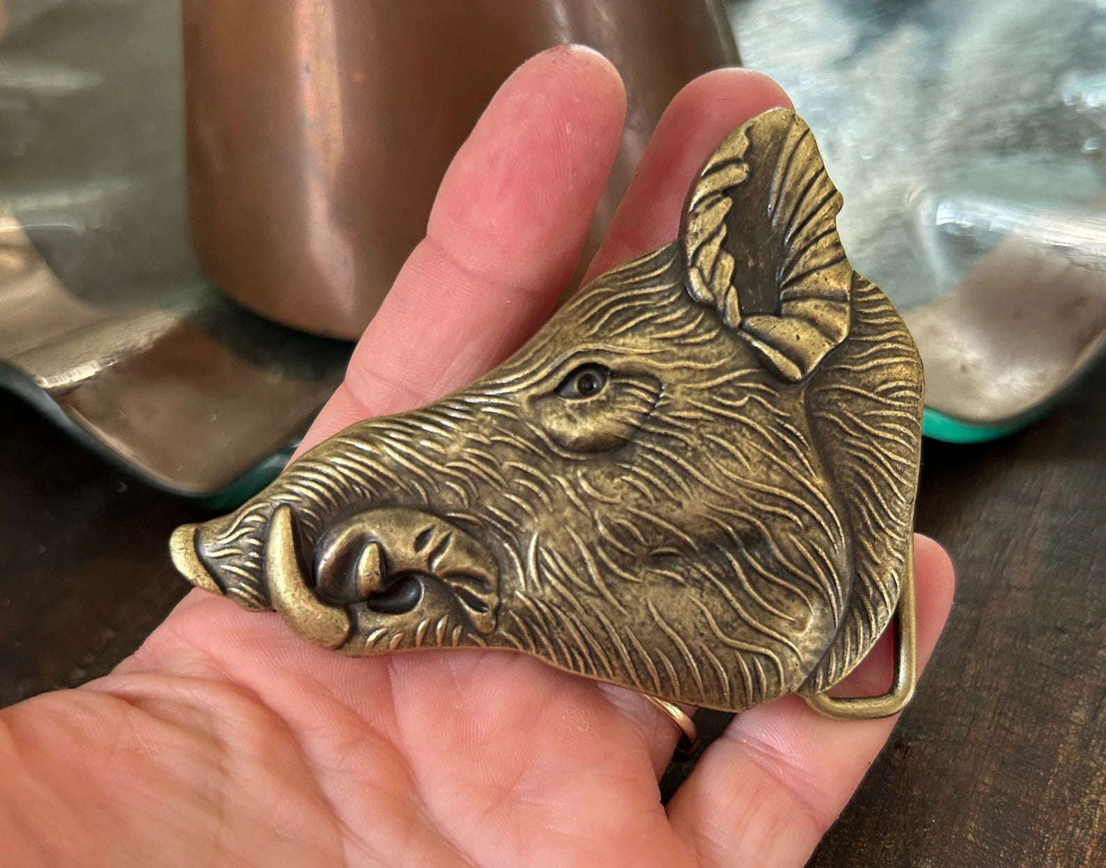 Hog Belt Buckle