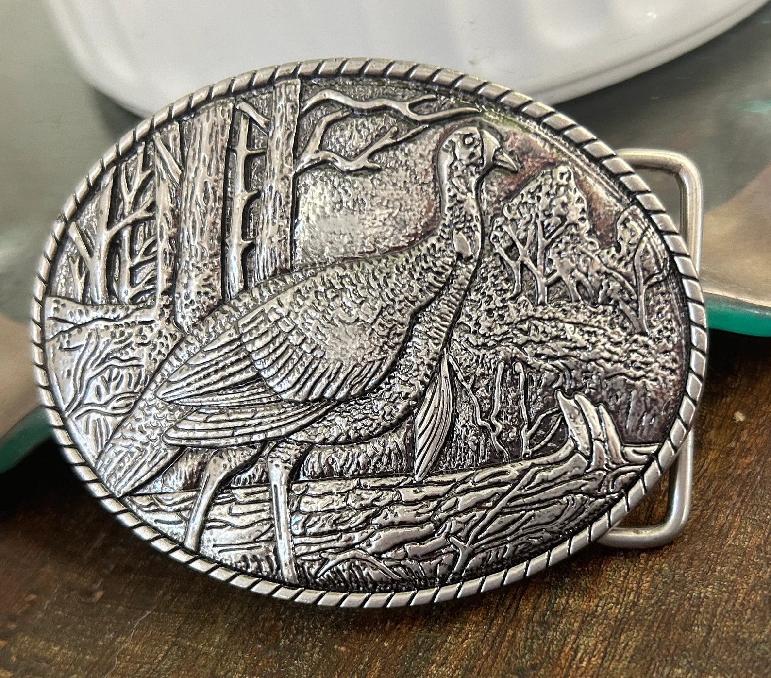 Turkey Belt Buckle