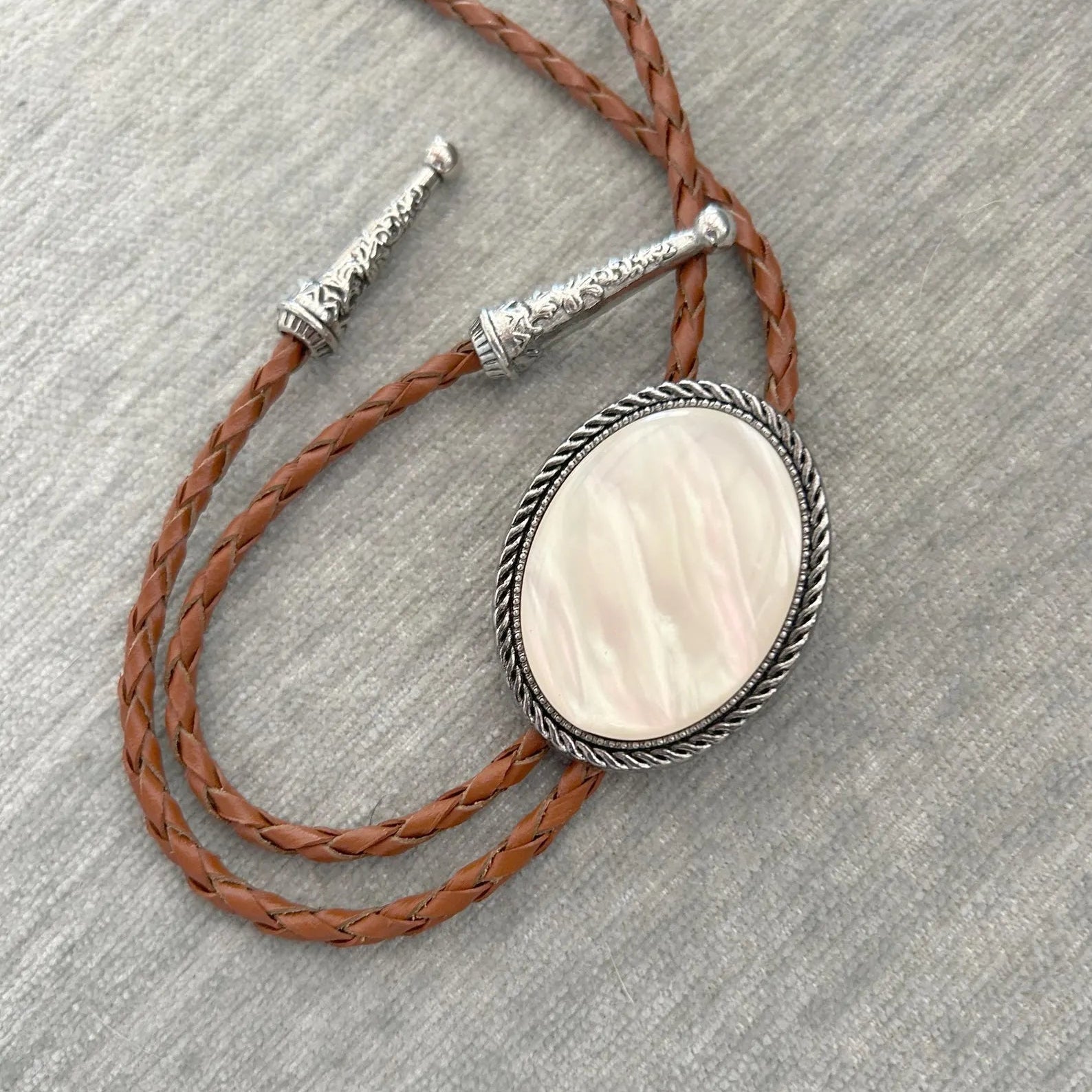 Mother of Pearl Bolo tie