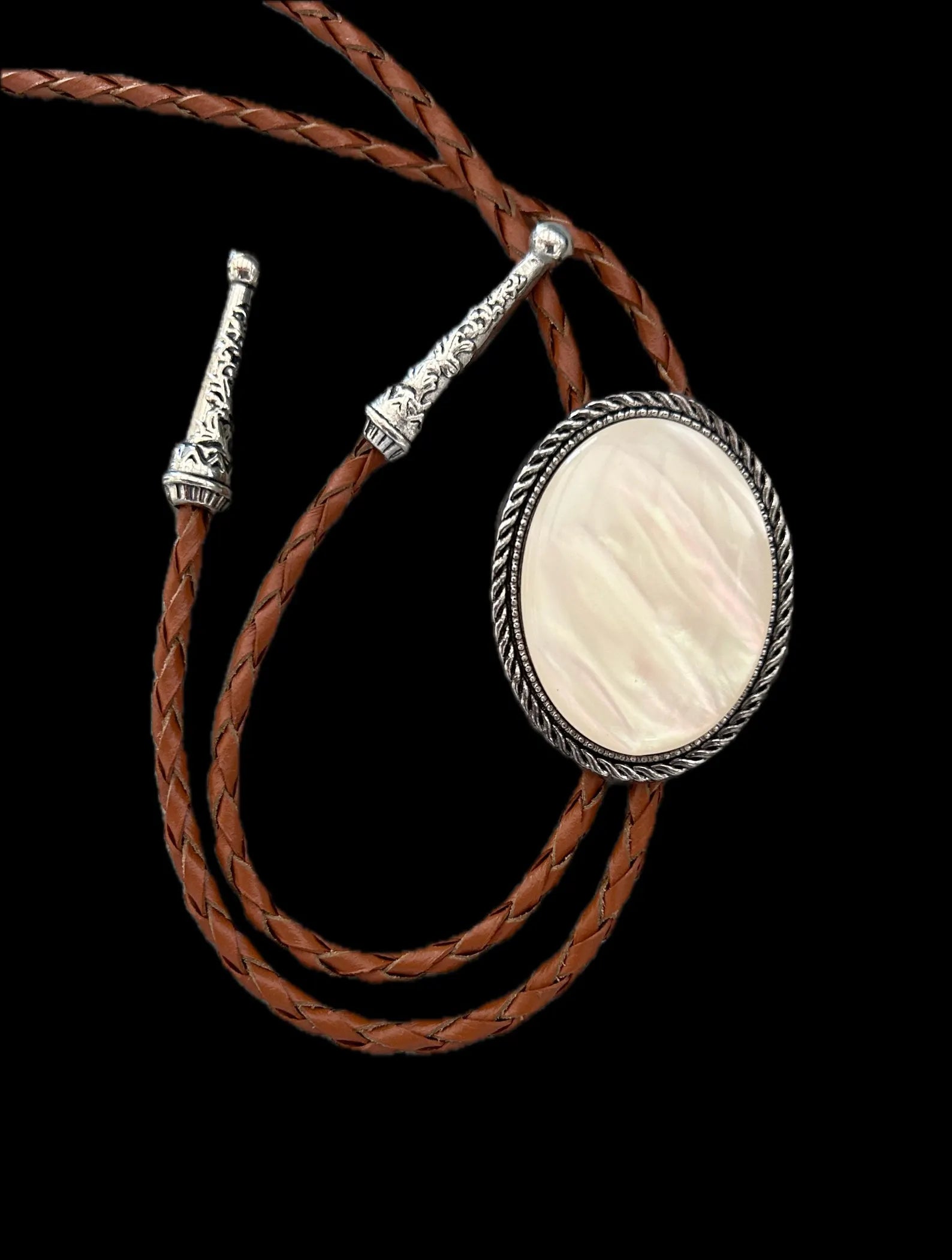 Mother of Pearl Bolo tie