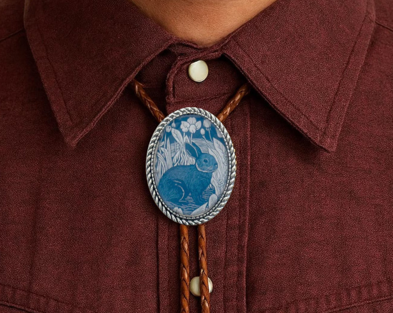 Rabbit Bolo Tie