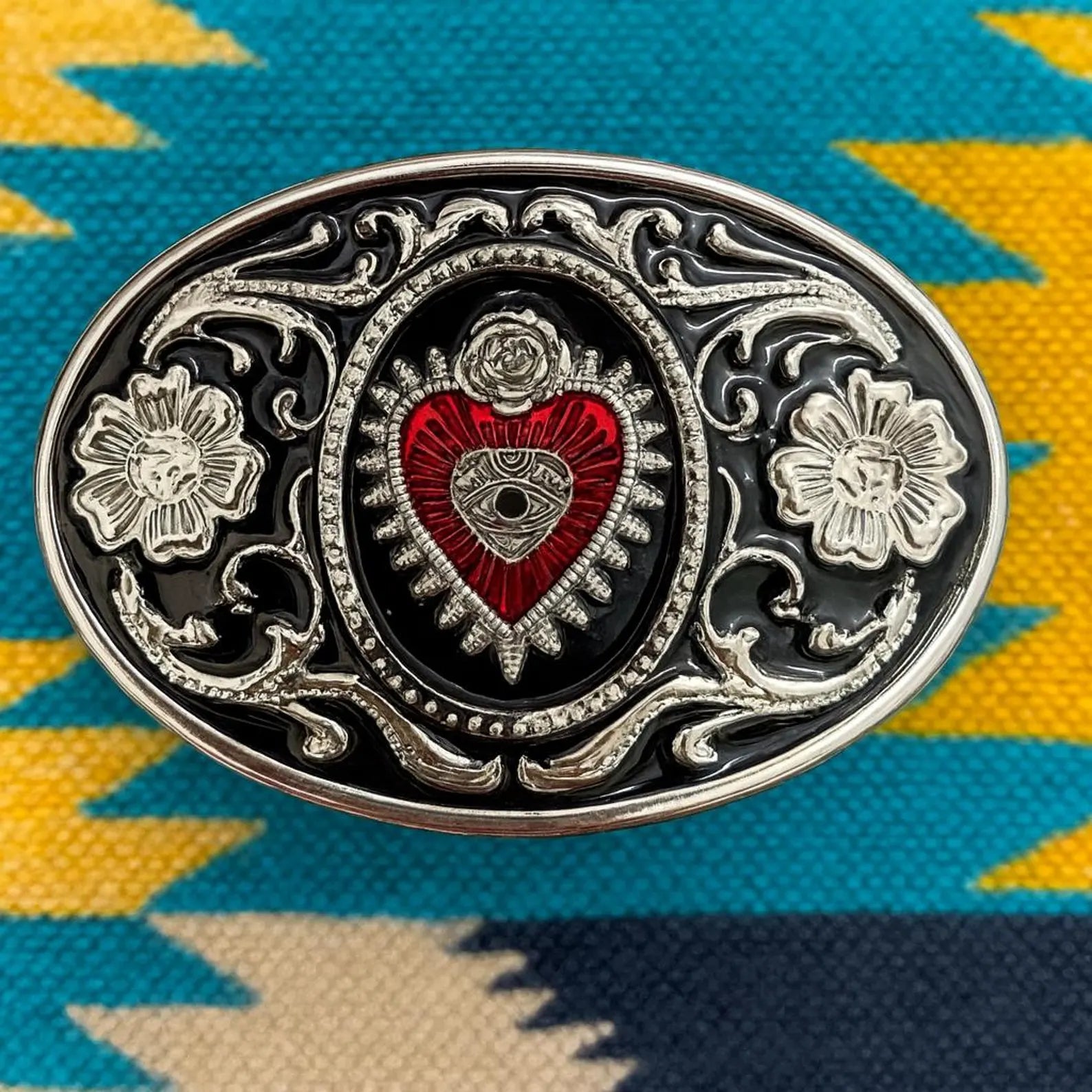 Sacred Heart Belt Buckle