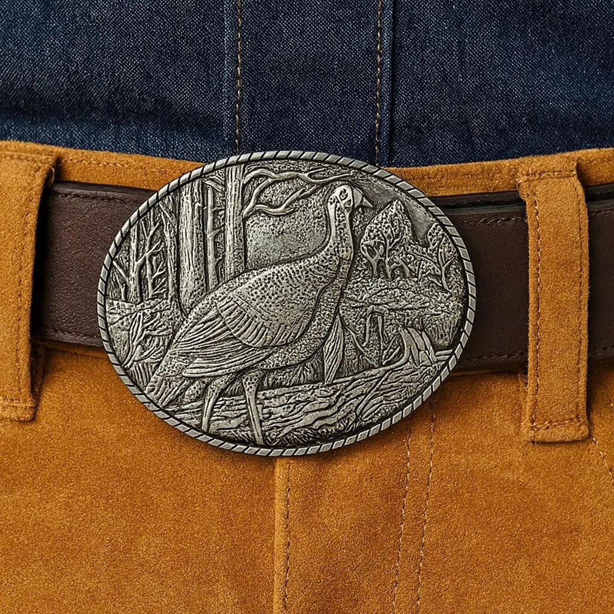 Turkey Belt Buckle