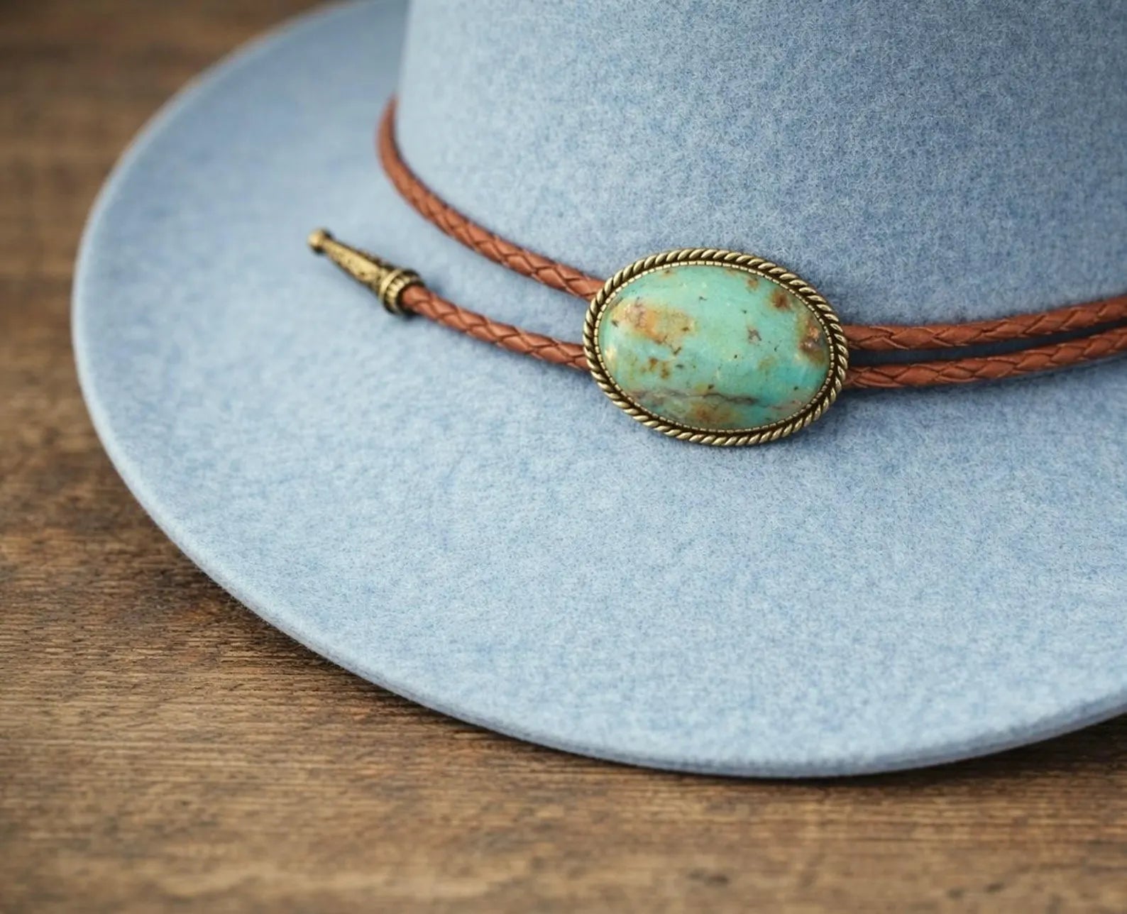 Turquoise Stone Hat Band