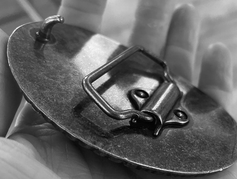 Dead Moth Buckle/Bolo Set