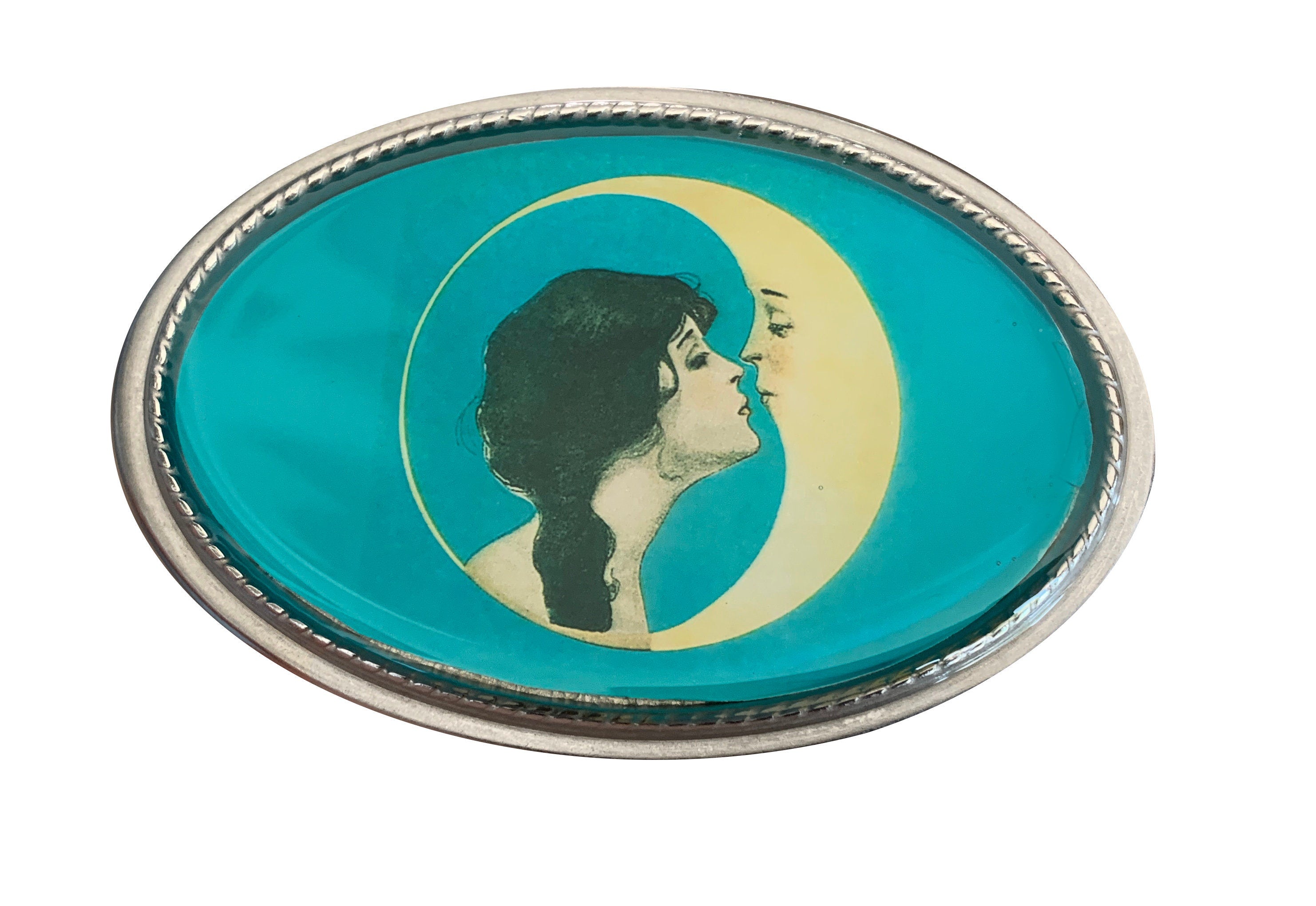 Custom Oval Belt Buckle