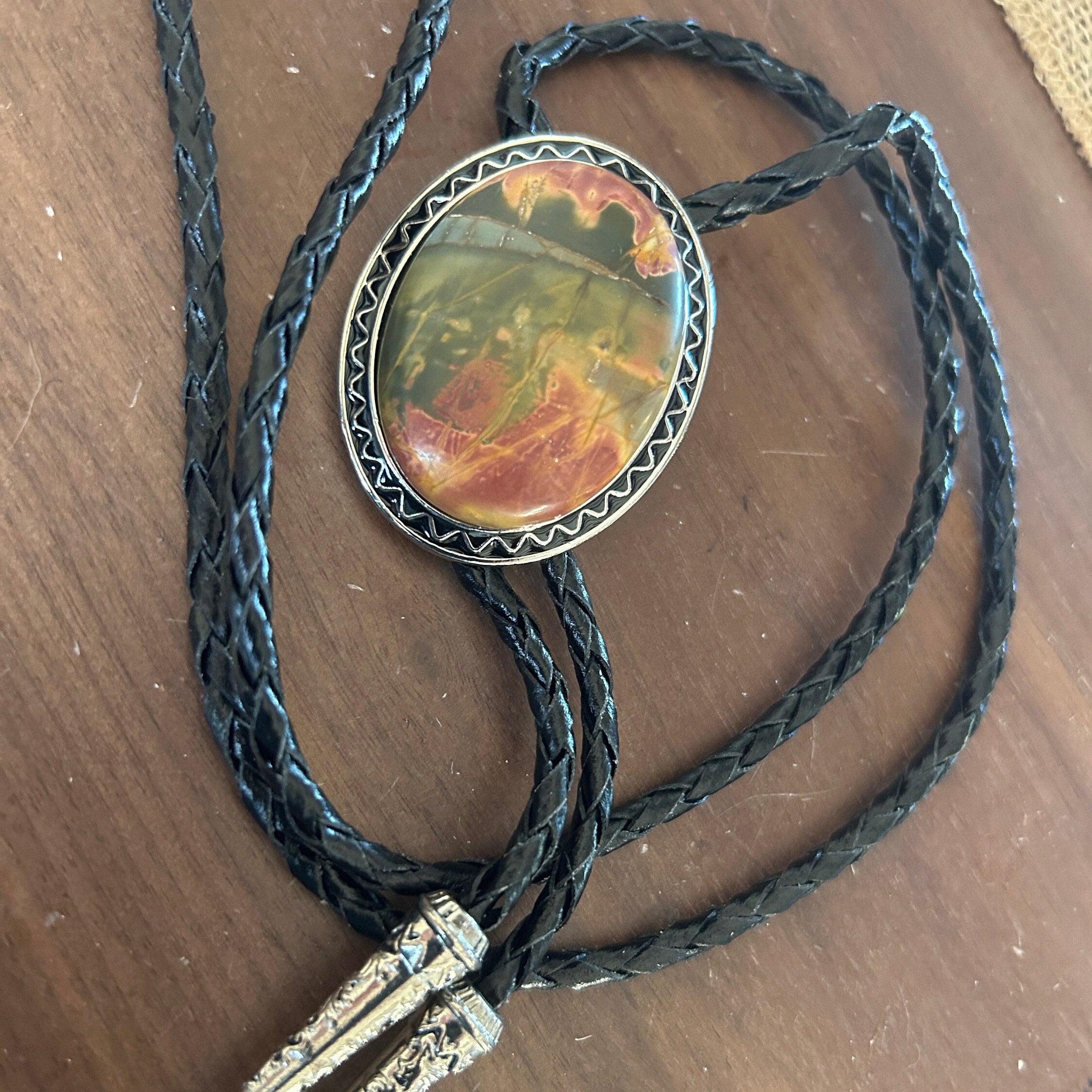 Picasso Jasper Bolo Tie