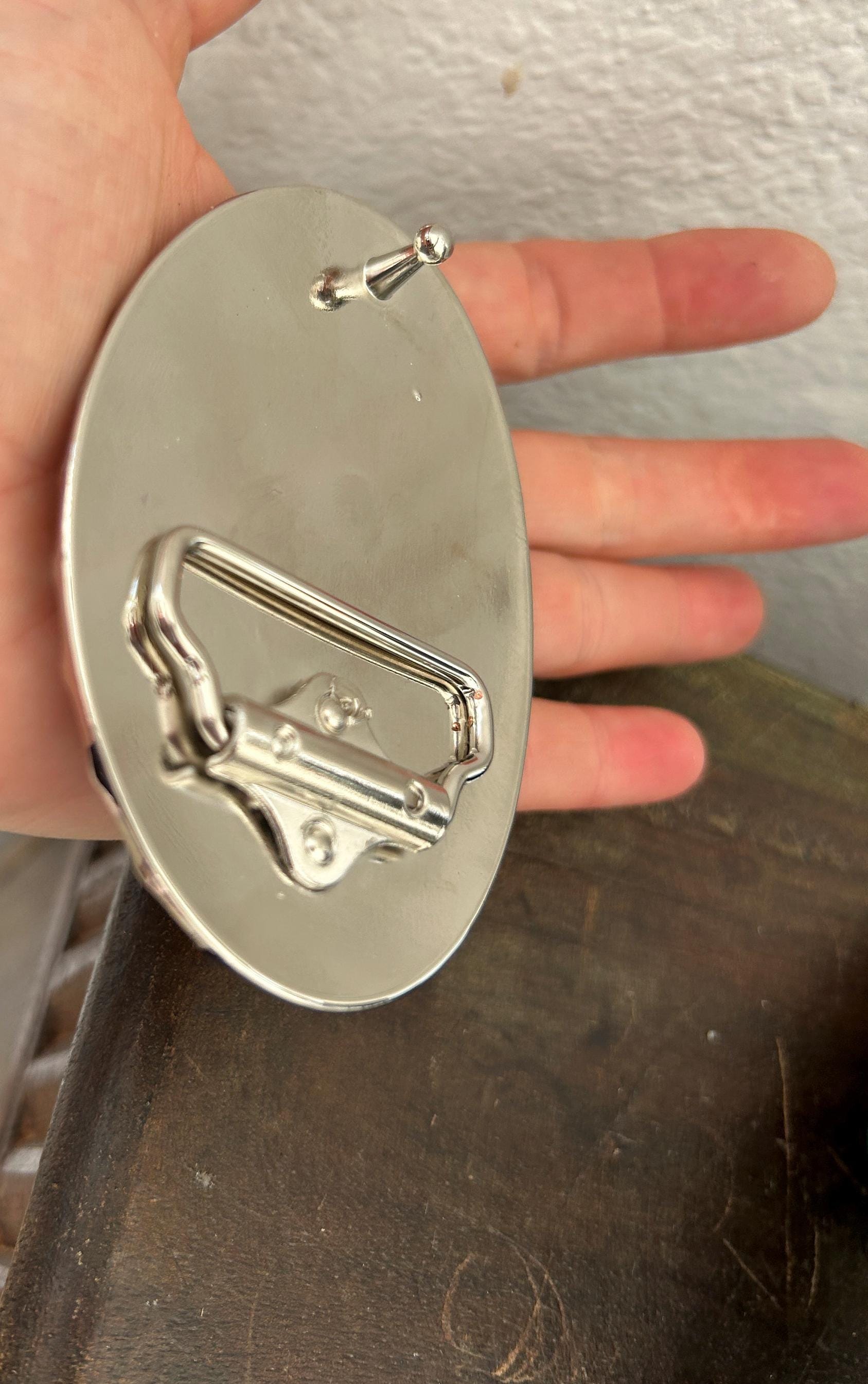 Bourbon Beaver Belt Buckle