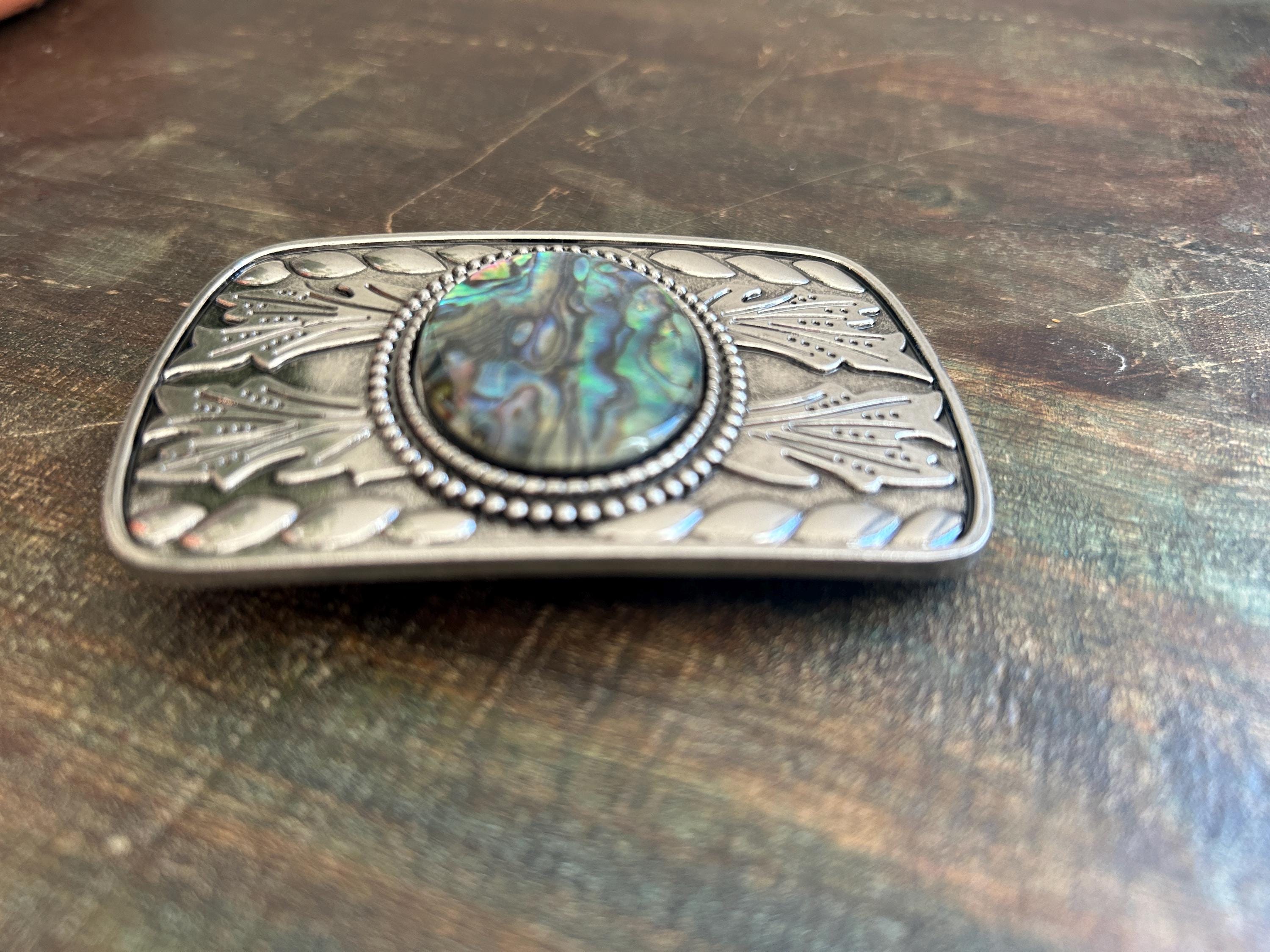 Abalone Shell Belt Buckle