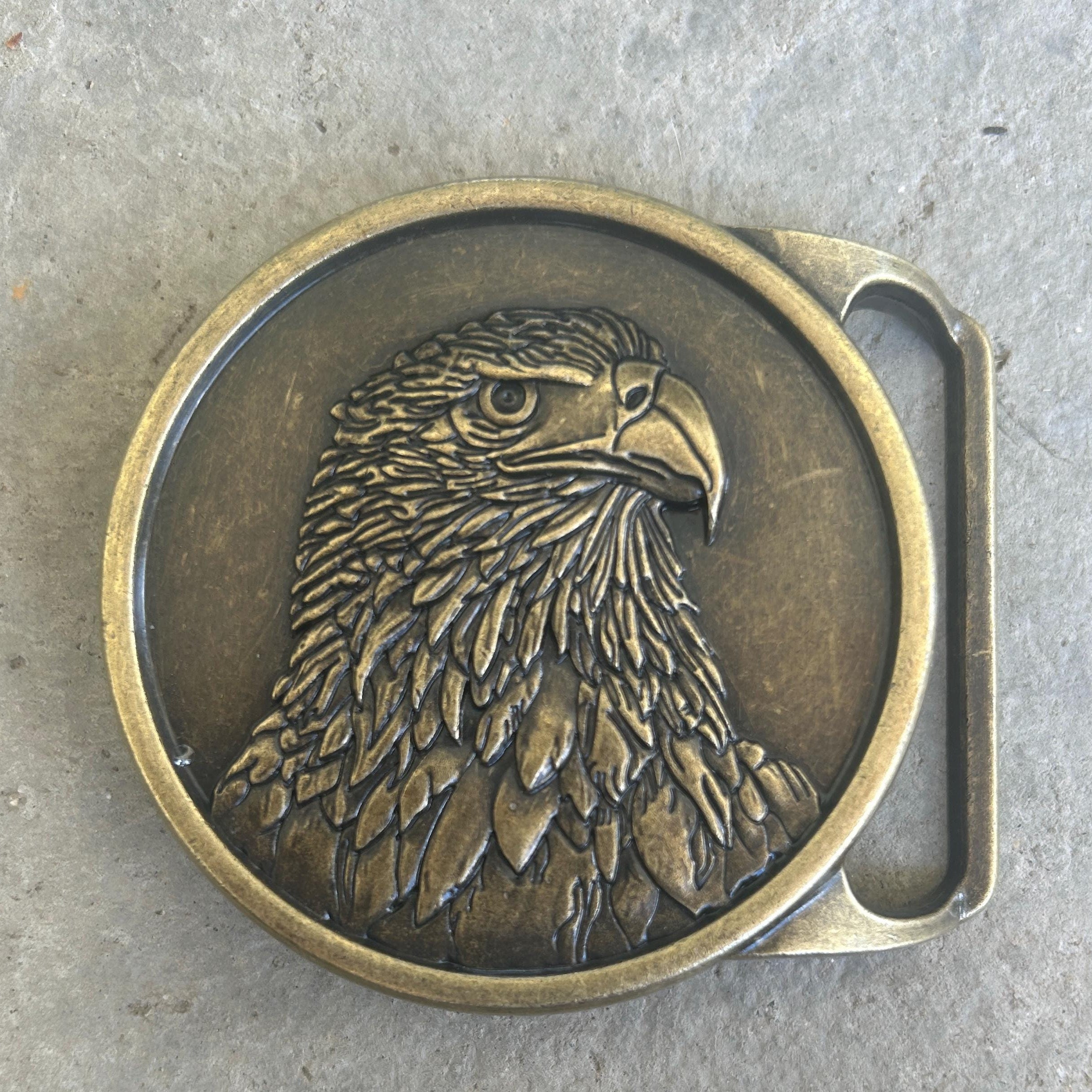 Large Eagle Belt Buckle