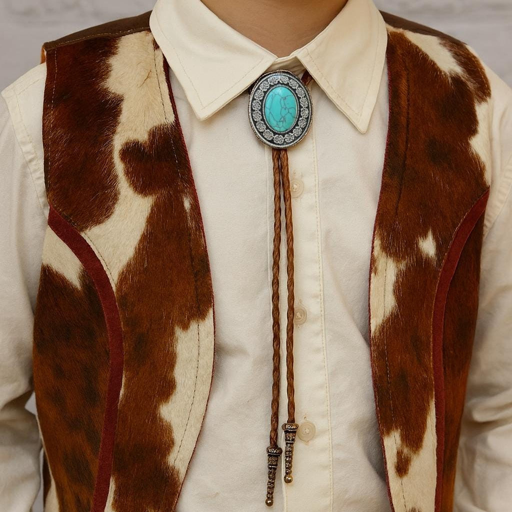 Kids Turquoise Bolo Tie