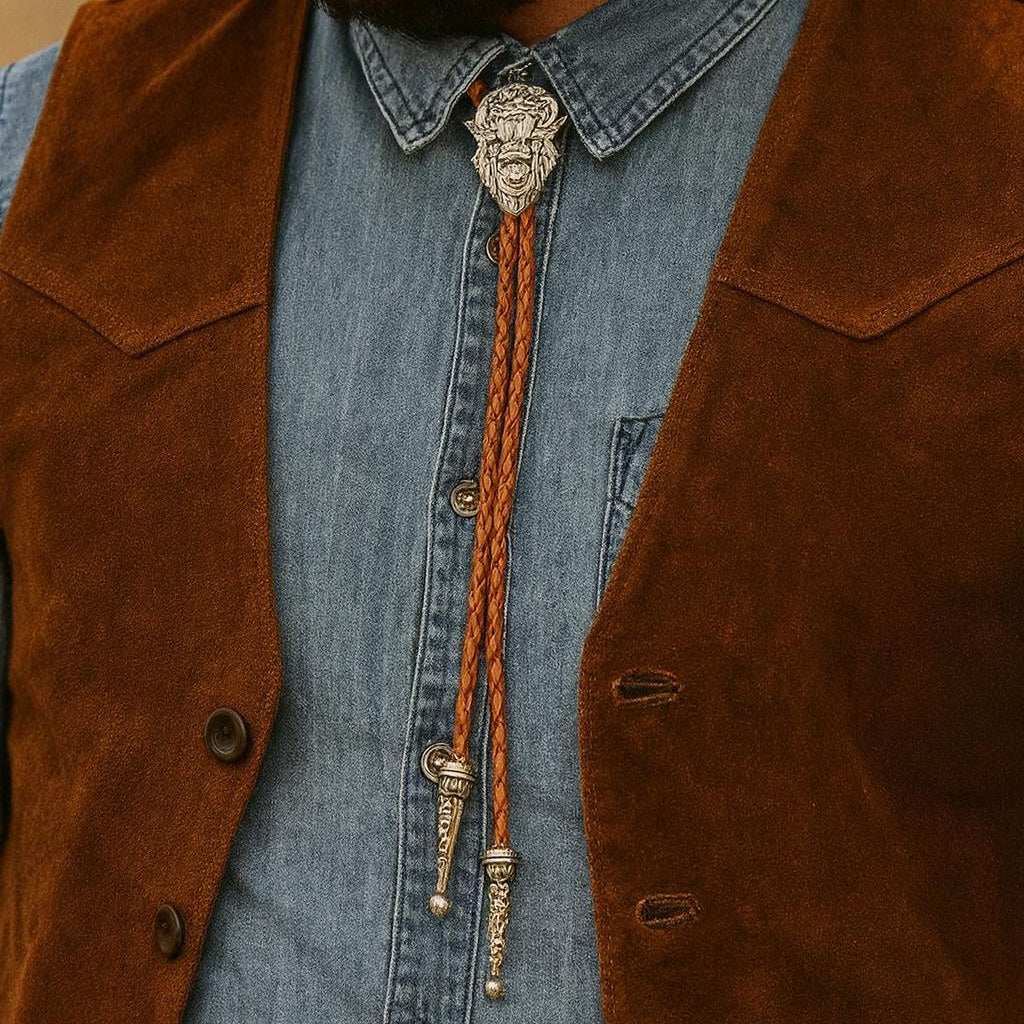 Buffalo Bolo Tie