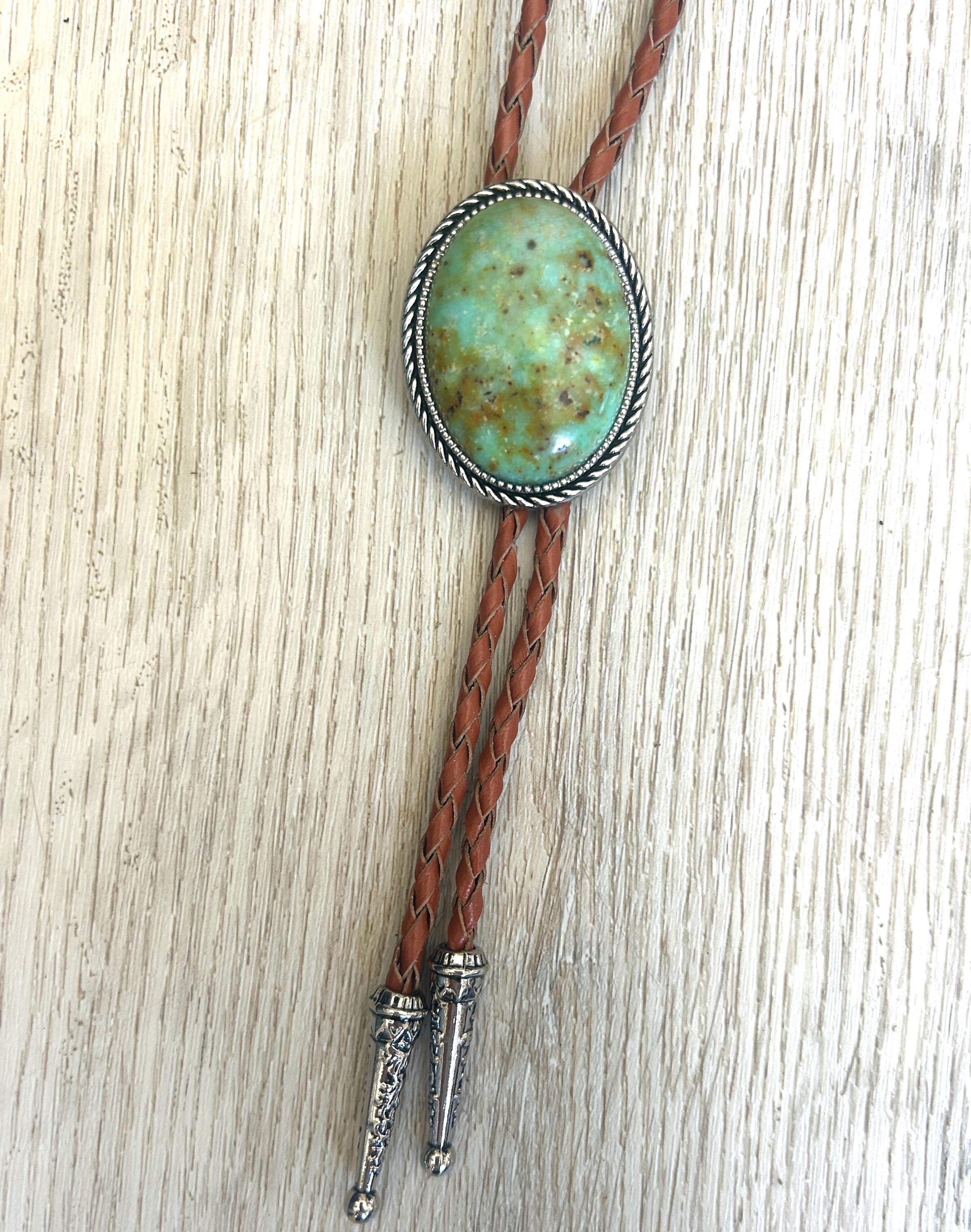 Turquoise Southwestern Bolo Tie